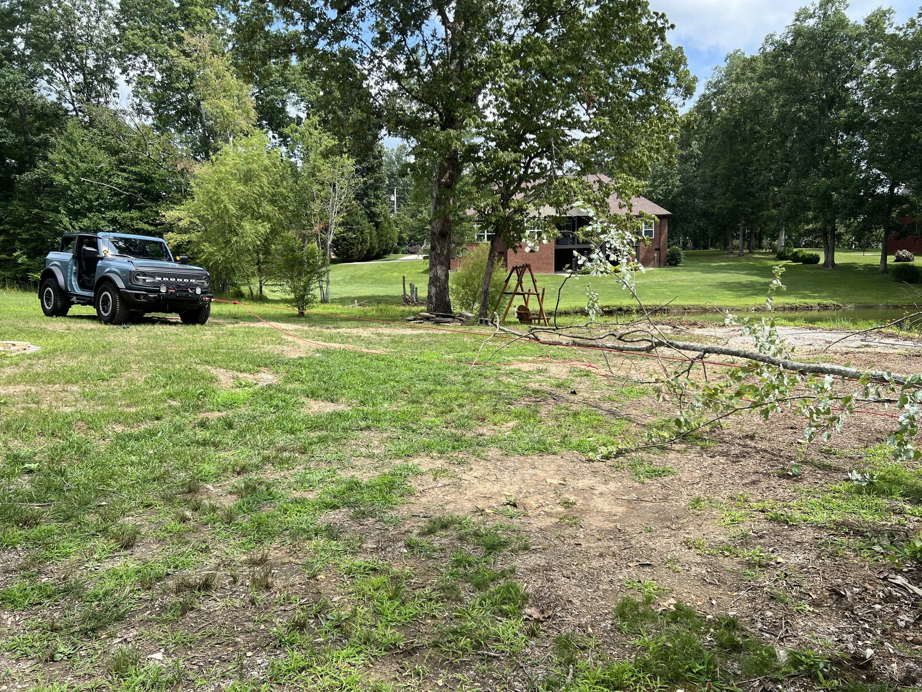 Ford Bronco Bronco VS Tree IMG_5625