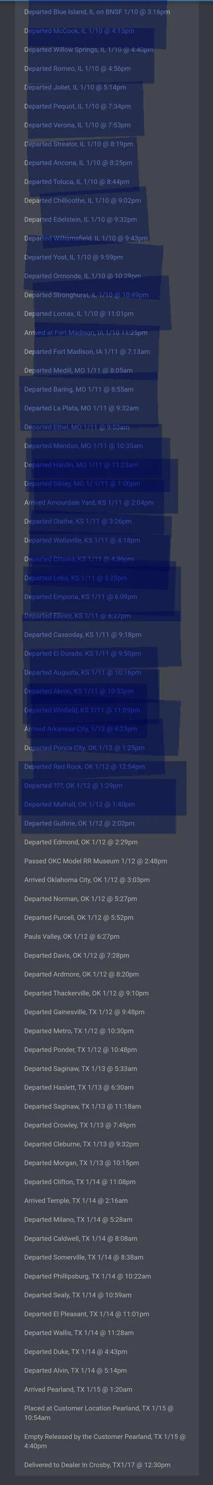 Ford Bronco 7/24/23 Build Week Screenshot_20230807_164717_Chrome Beta