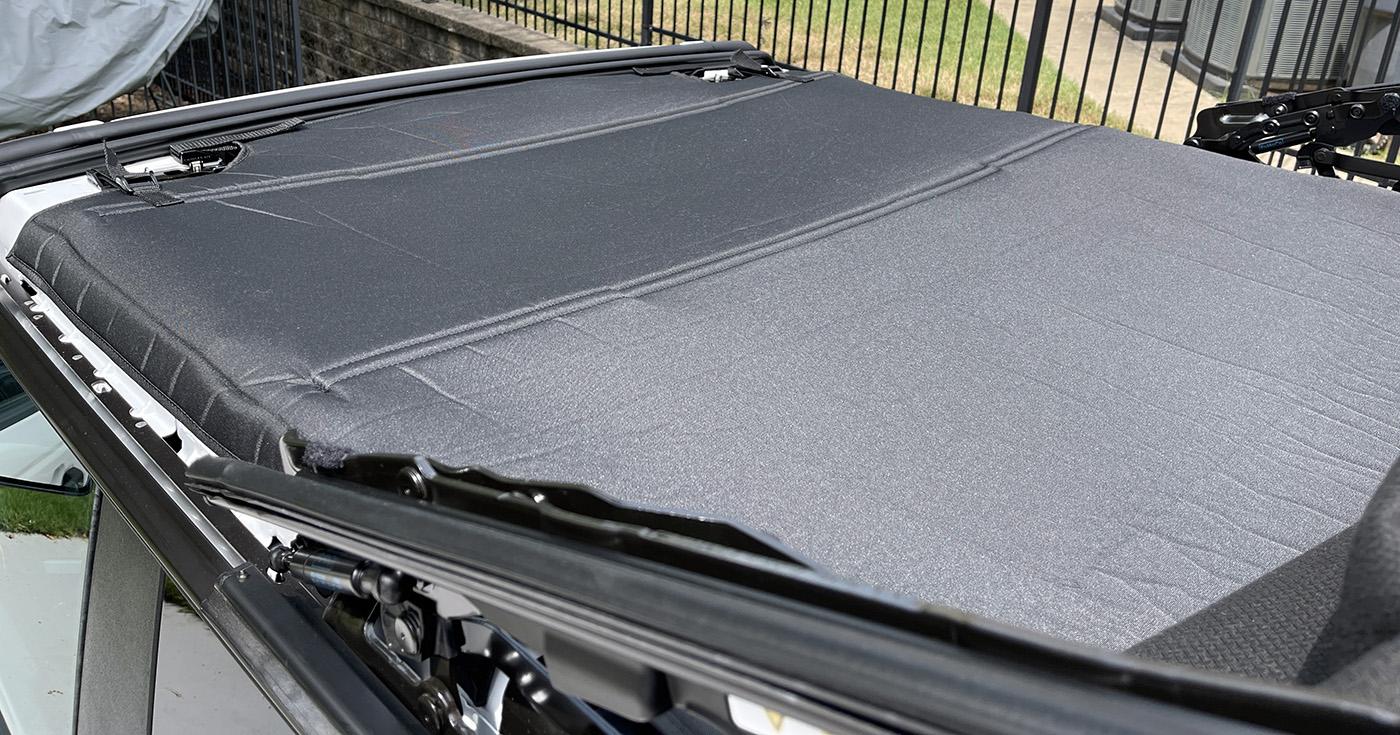 Ford Bronco SoftTop Noise Reduction. DirtyDo