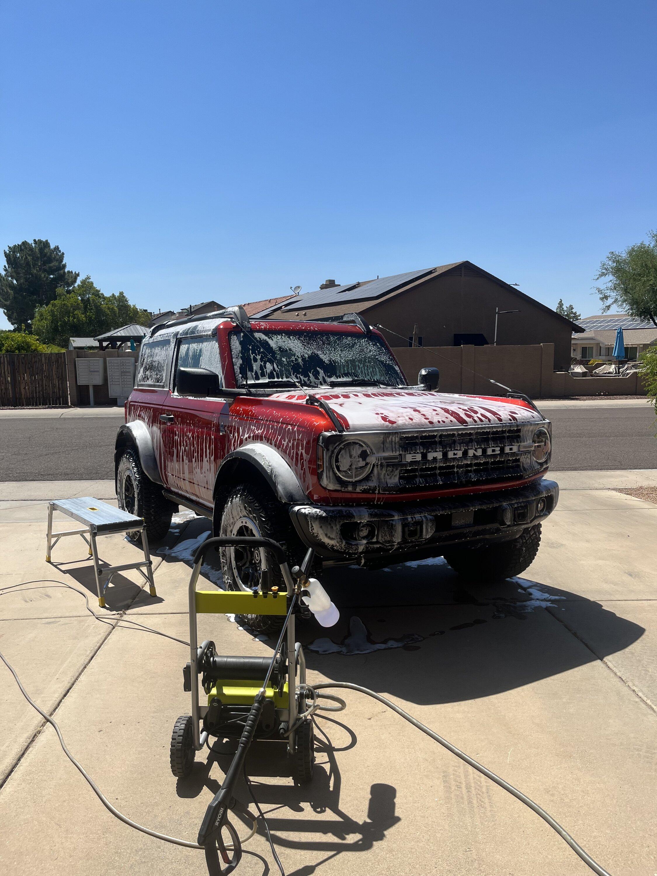 Ford Bronco What did you do TO / WITH your Bronco today? 👨🏻‍🔧🧰🚿🛠 IMG_4285