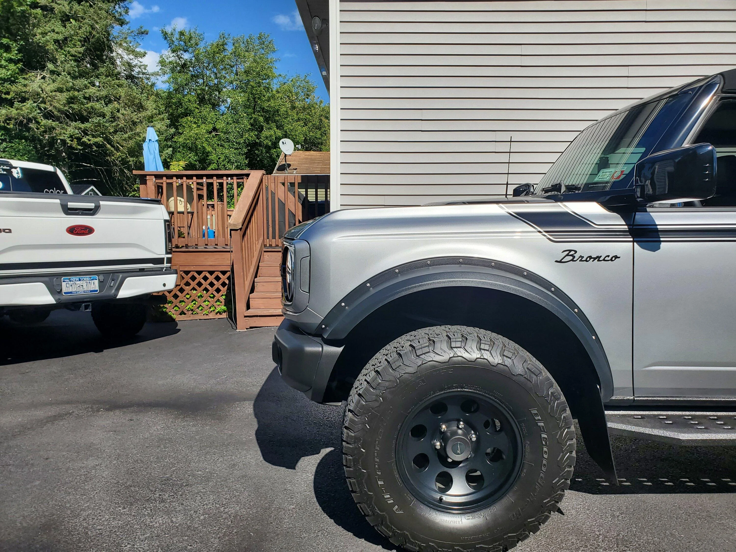 Ford Bronco My version of the "Heritage edition grill" 20230811_161228