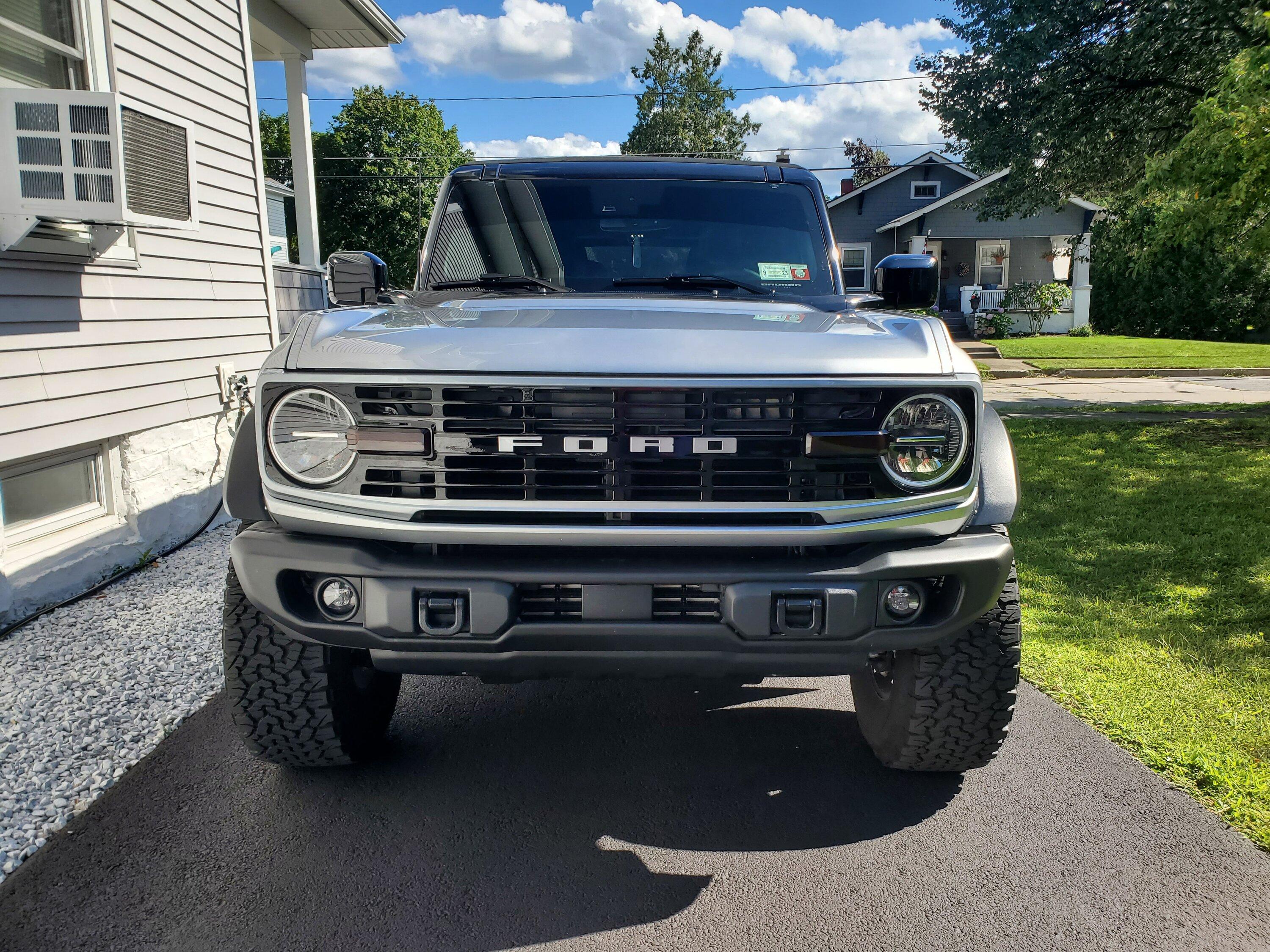 Ford Bronco My version of the "Heritage edition grill" 20230811_161605
