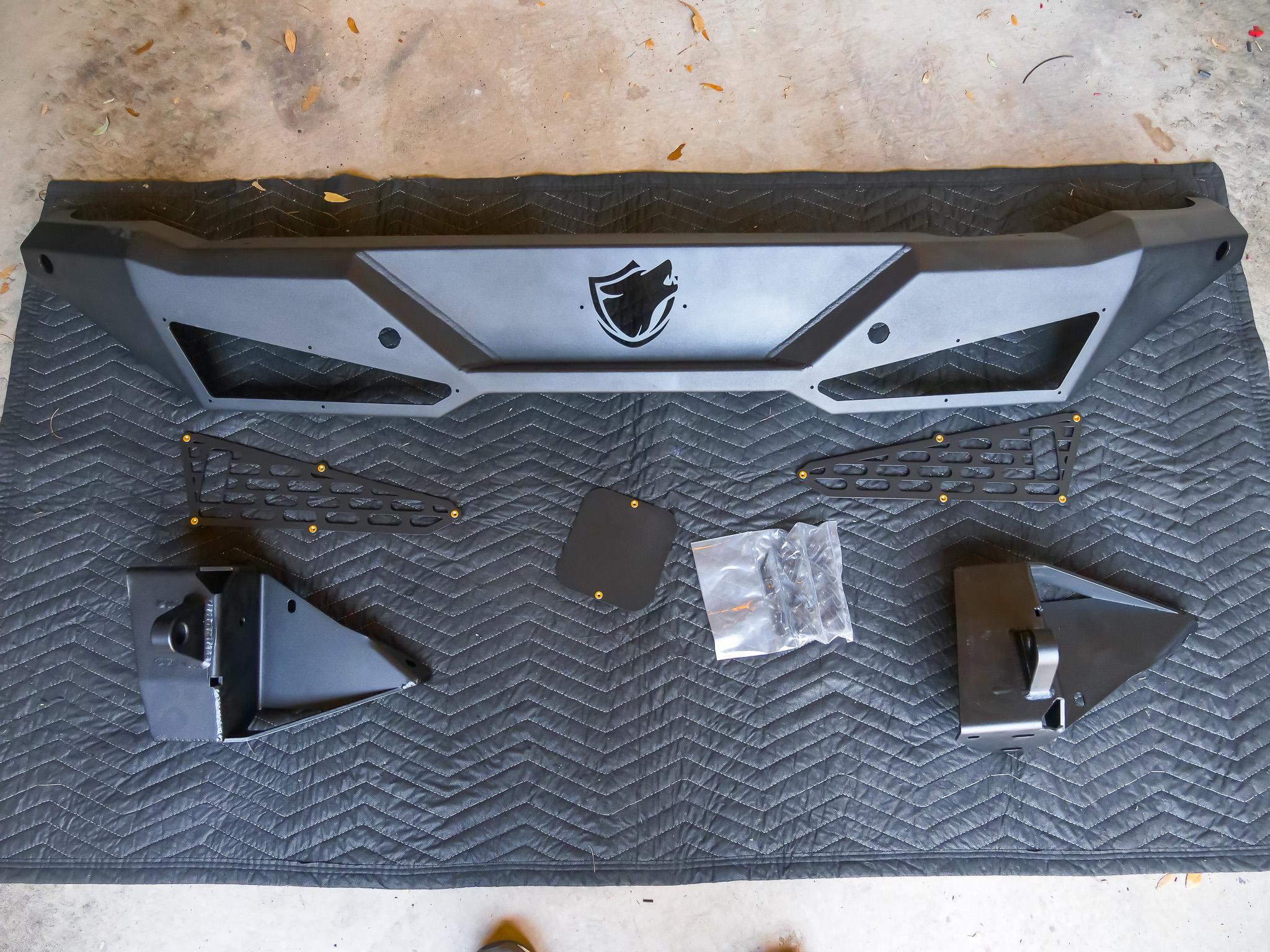Ford Bronco Lobo Off-road HNT Rear Bumper - Checks All The Boxes! P1077132