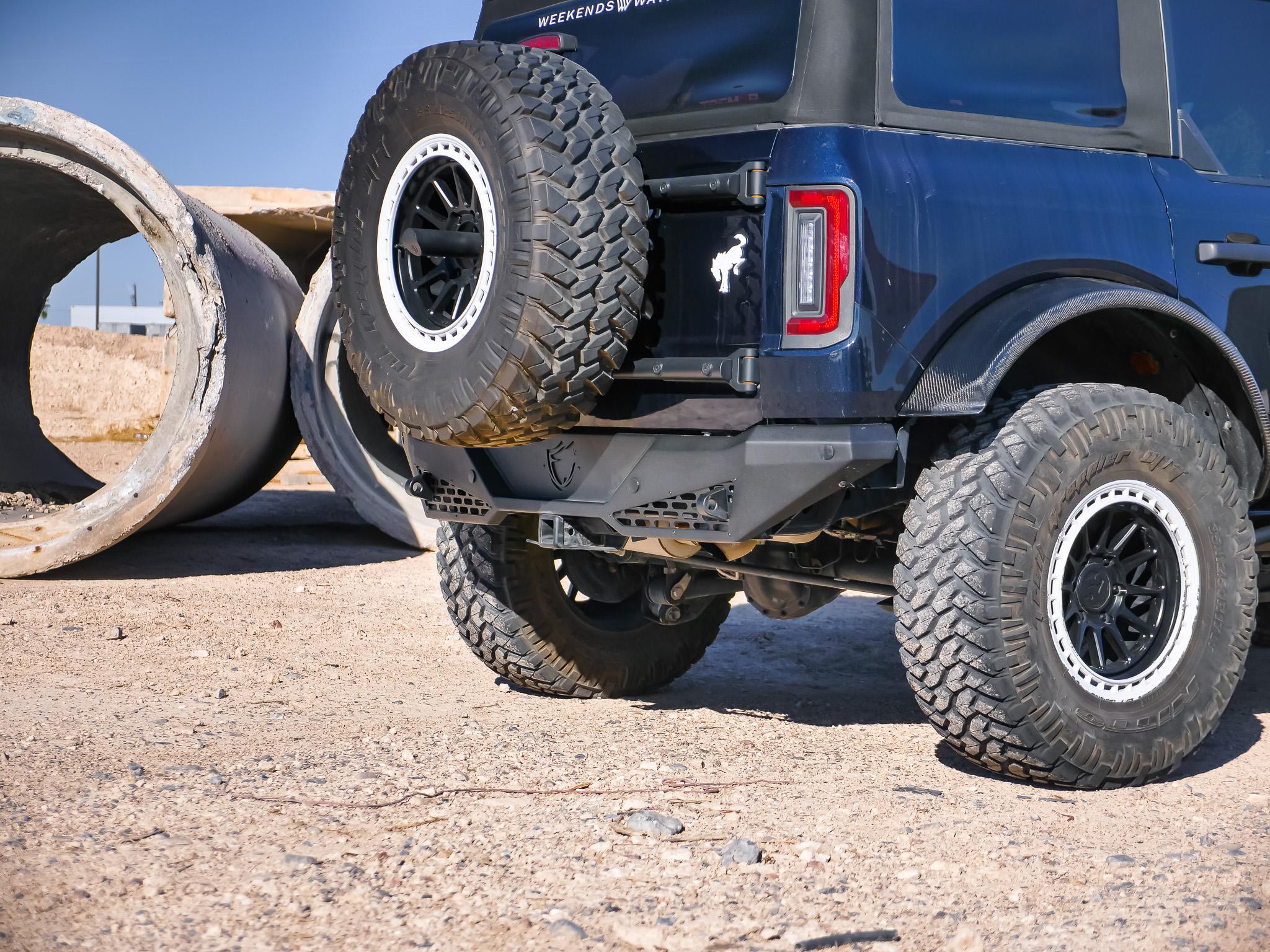 Ford Bronco Lobo Off-road HNT Rear Bumper - Checks All The Boxes! P1077268