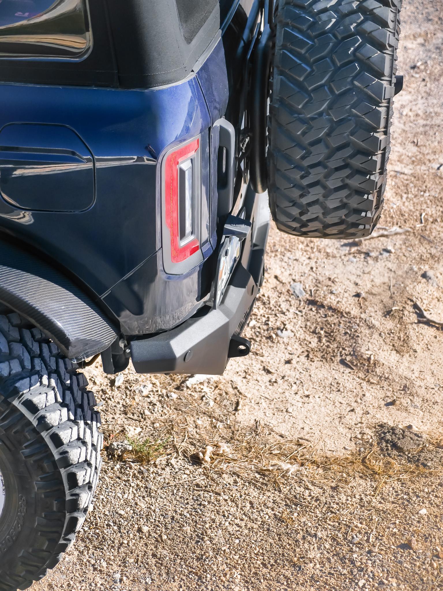 Ford Bronco Lobo Off-road HNT Rear Bumper - Checks All The Boxes! P1077378