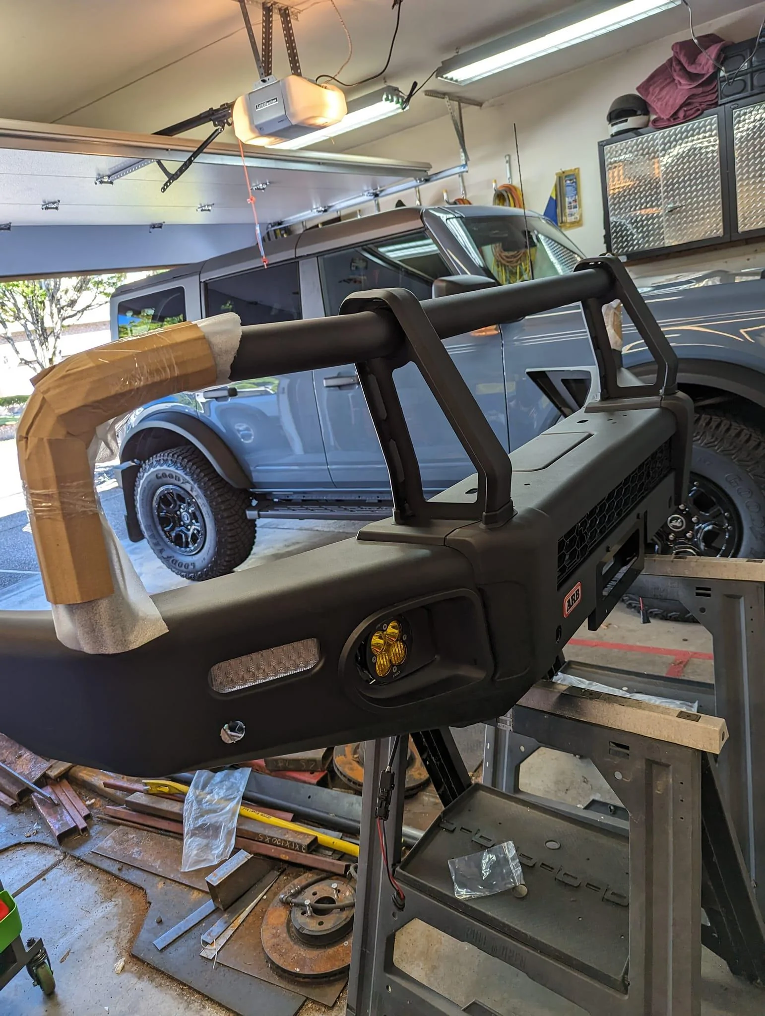 Ford Bronco Lights to mount on ARB Summit bumper ? ARB install