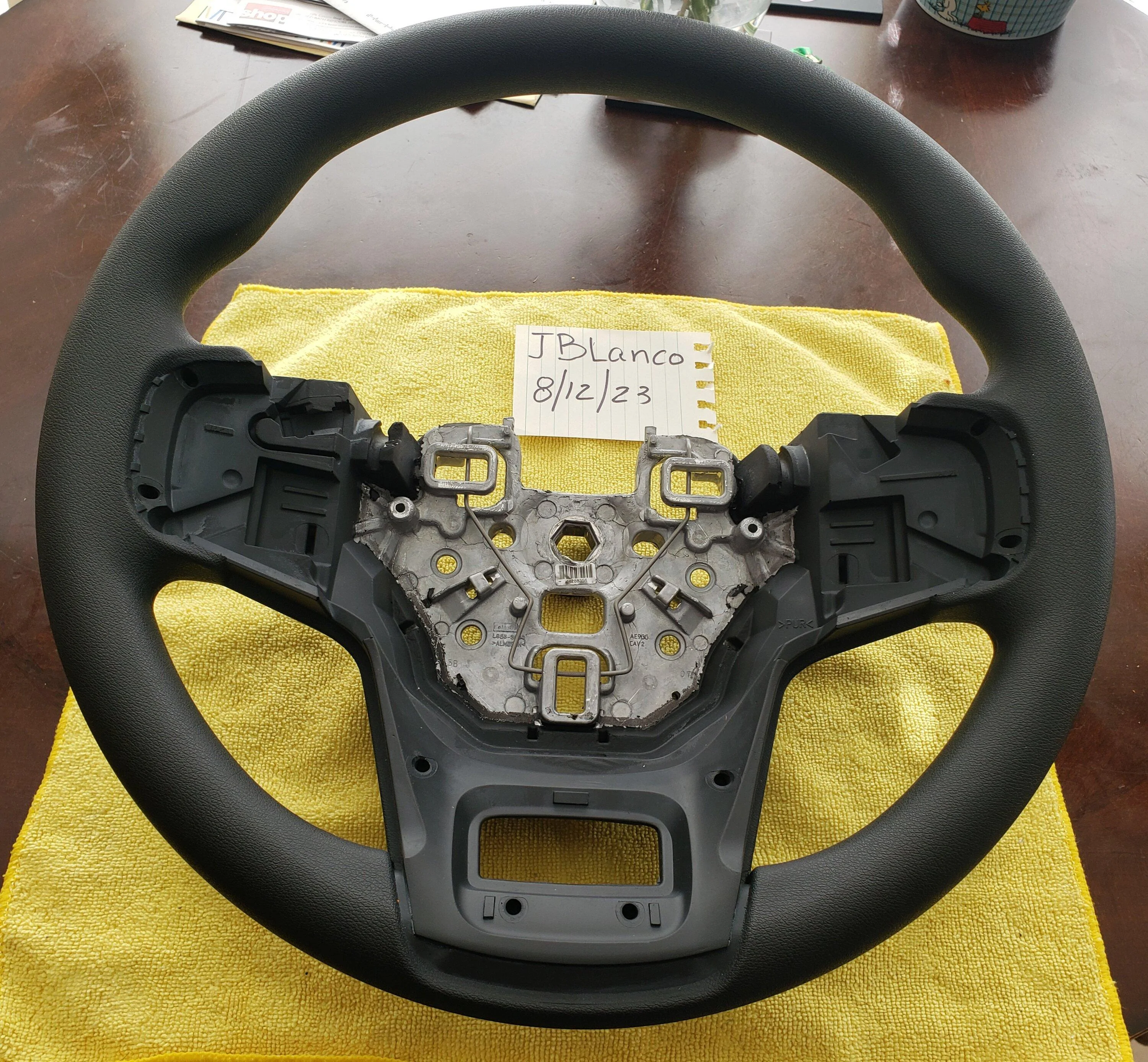 Ford Bronco Base Steering Wheel from a 2023 20230812_093020
