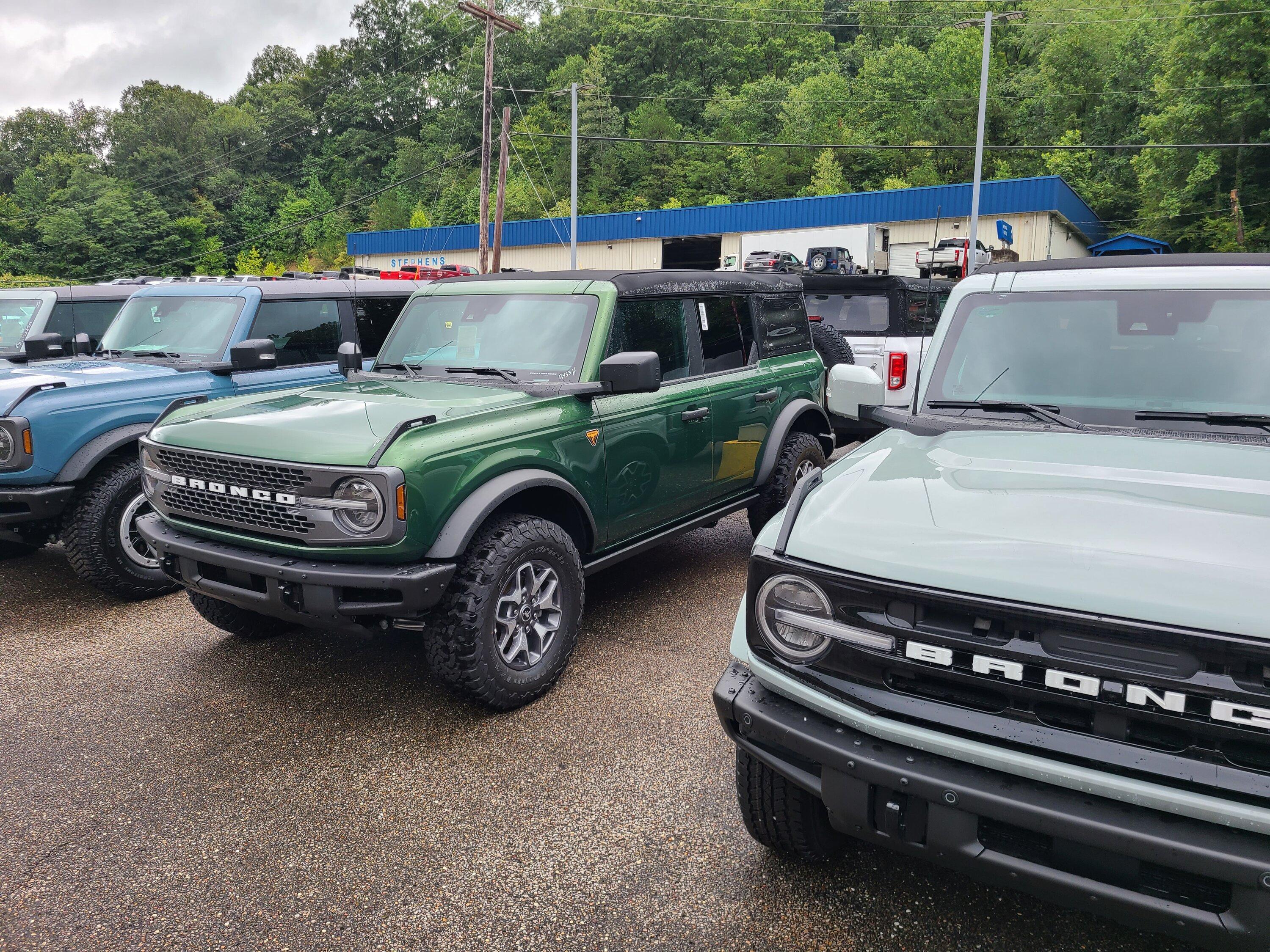 Ford Bronco The Plan & Offer - Stephens Auto Center's Mid Atlantic Bronco Connection 20230810_130234