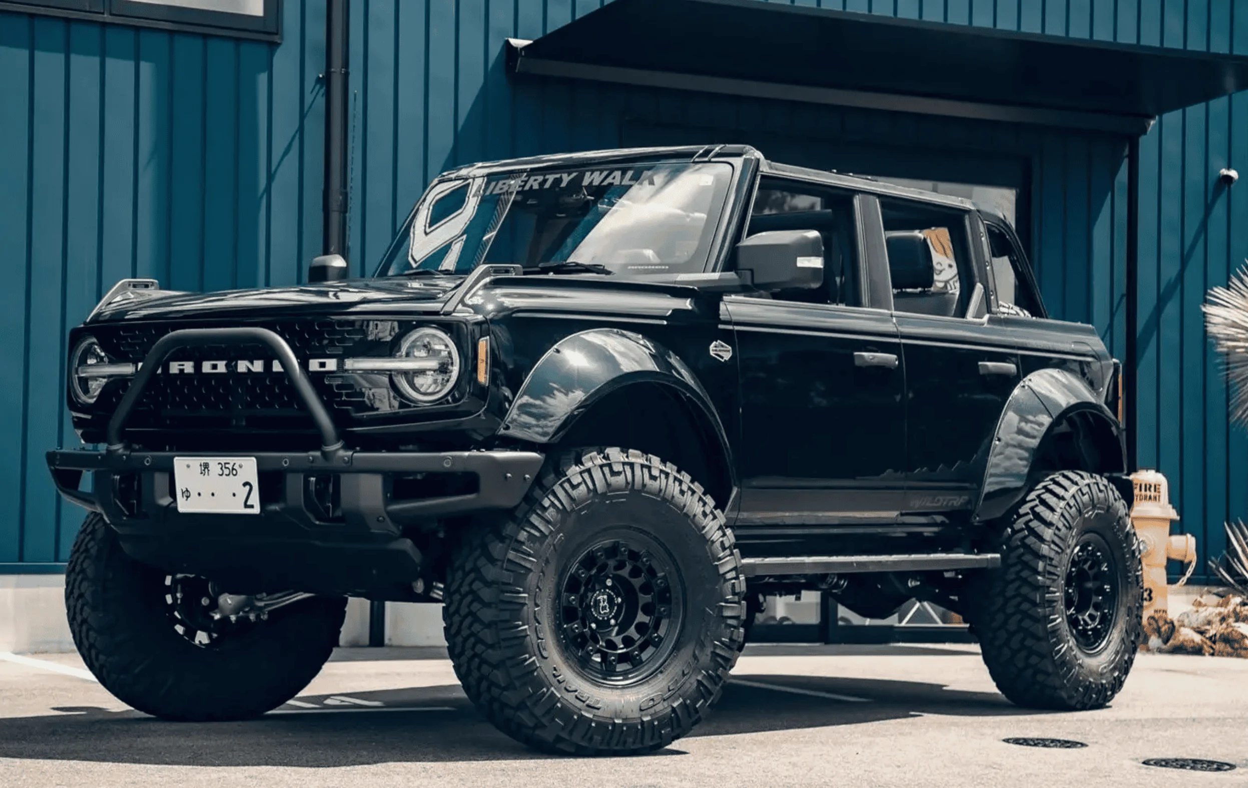 Ford Bronco Liberty Walk Sells a Ford Bronco Widebody Kit Screenshot 2023-08-12 at 1.42.18 PM