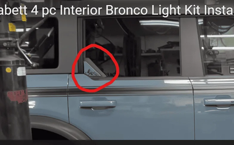 Ford Bronco Rear Window Quarter Graphic 1691908553795