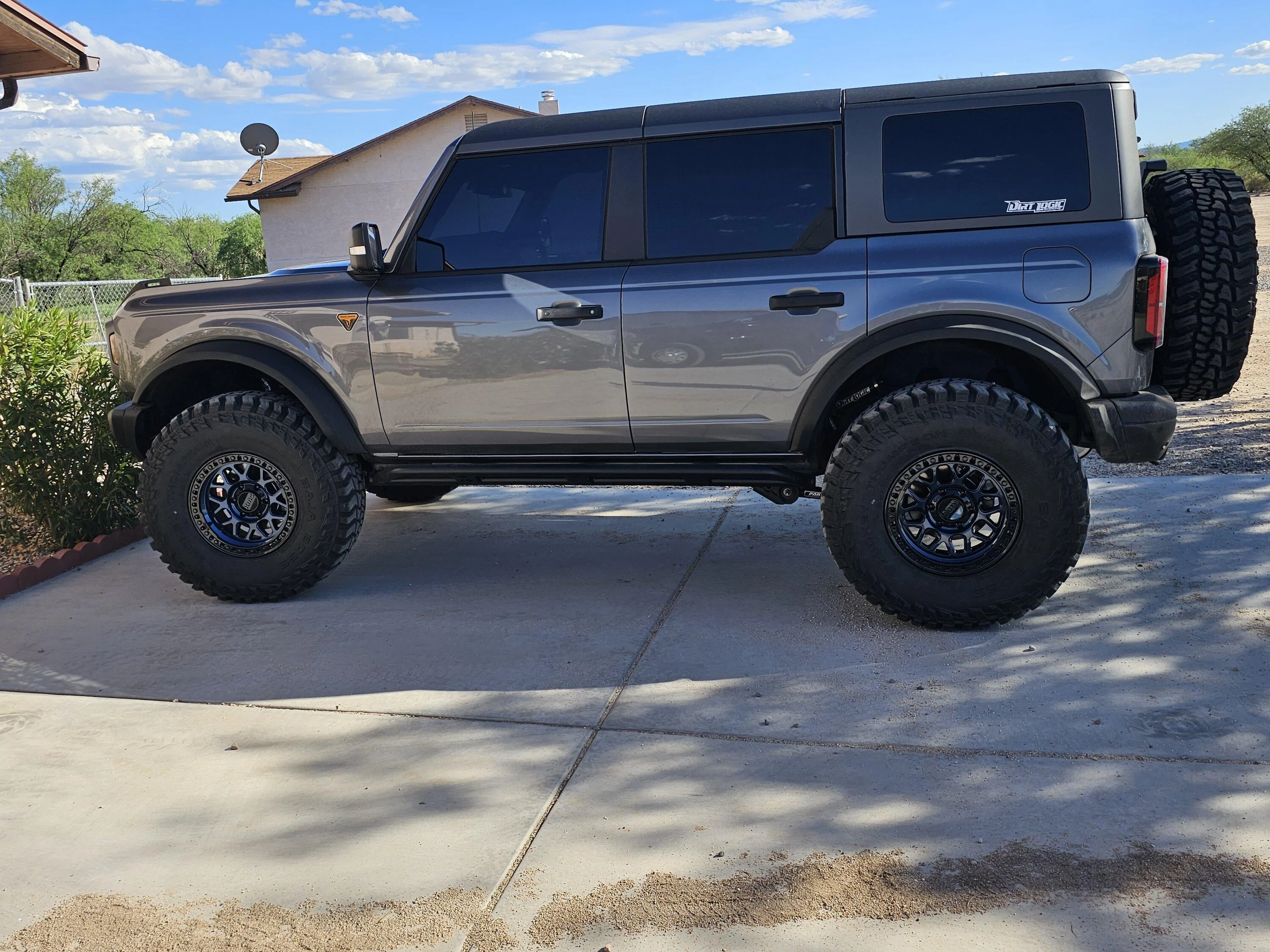 Ford Bronco MPG on Bronco with "37" tires 20230809_164852