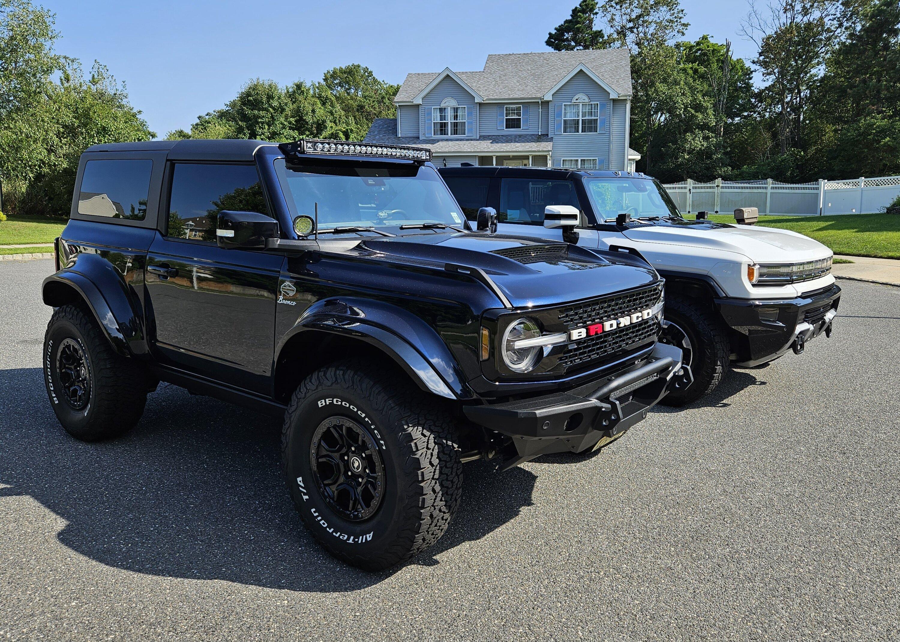 Ford Bronco MPG on Bronco with "37" tires 20230812_161806