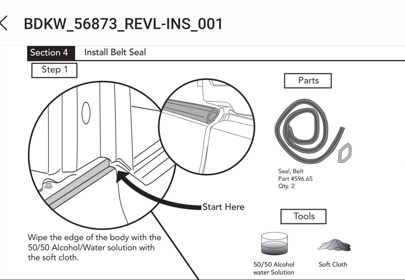 Ford Bronco Bestop Replacement Belt Seal Screenshot_20230814_114604_Samsung Notes