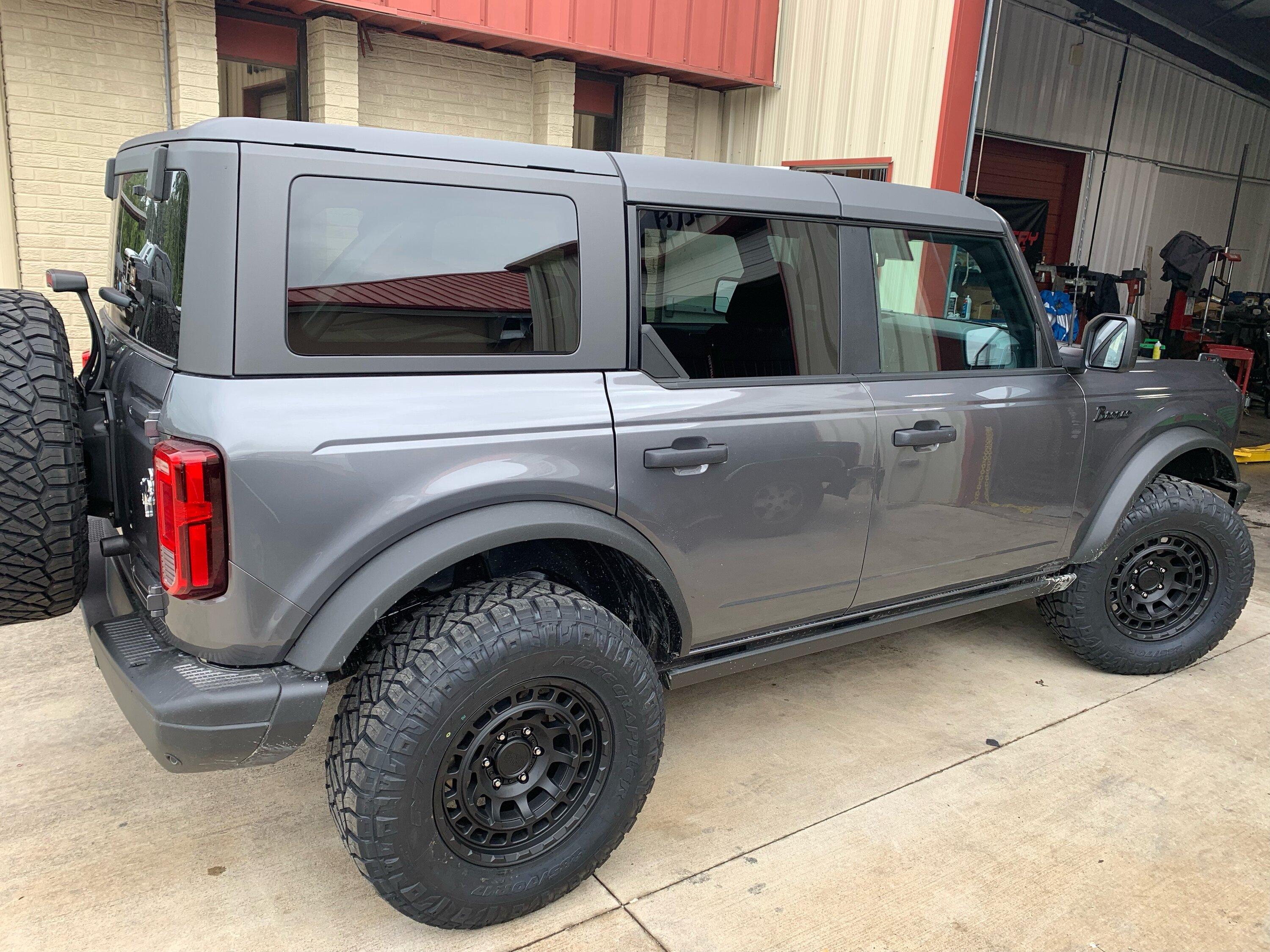 Ford Bronco Black Diamond build started IMG_4122