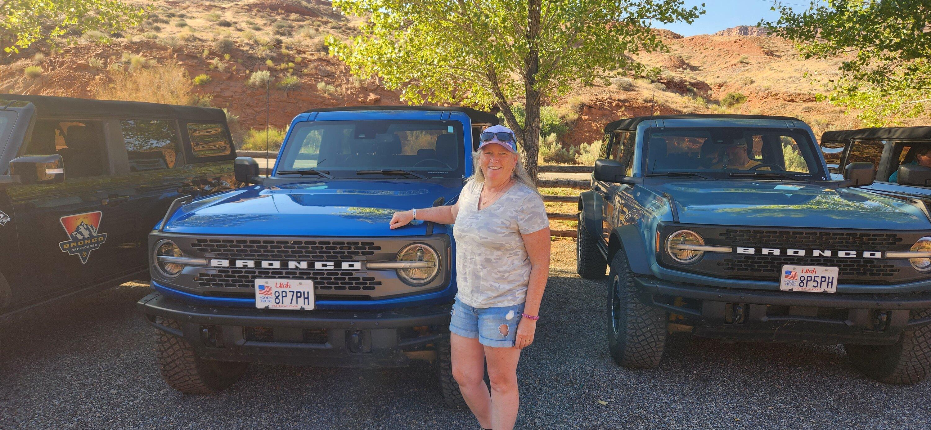 Ford Bronco Vermont "Surprise Bronco Reveal" goes to MOAB!!!! 20230807_084331