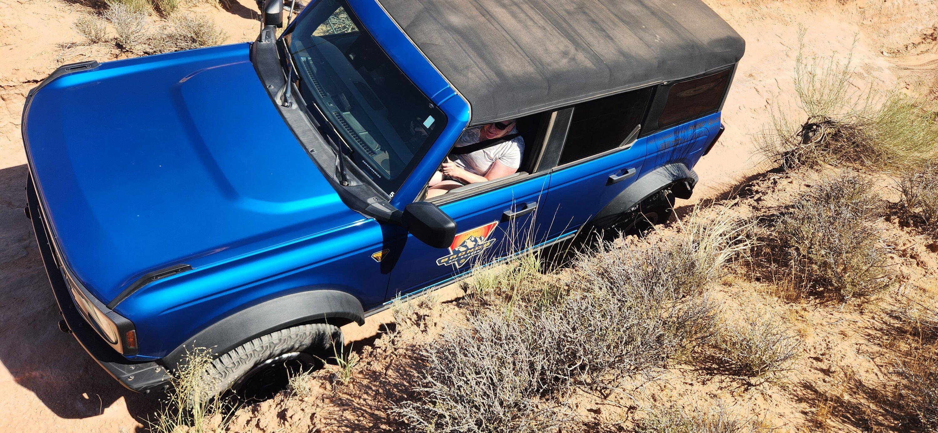 Ford Bronco Vermont "Surprise Bronco Reveal" goes to MOAB!!!! 20230807_094816