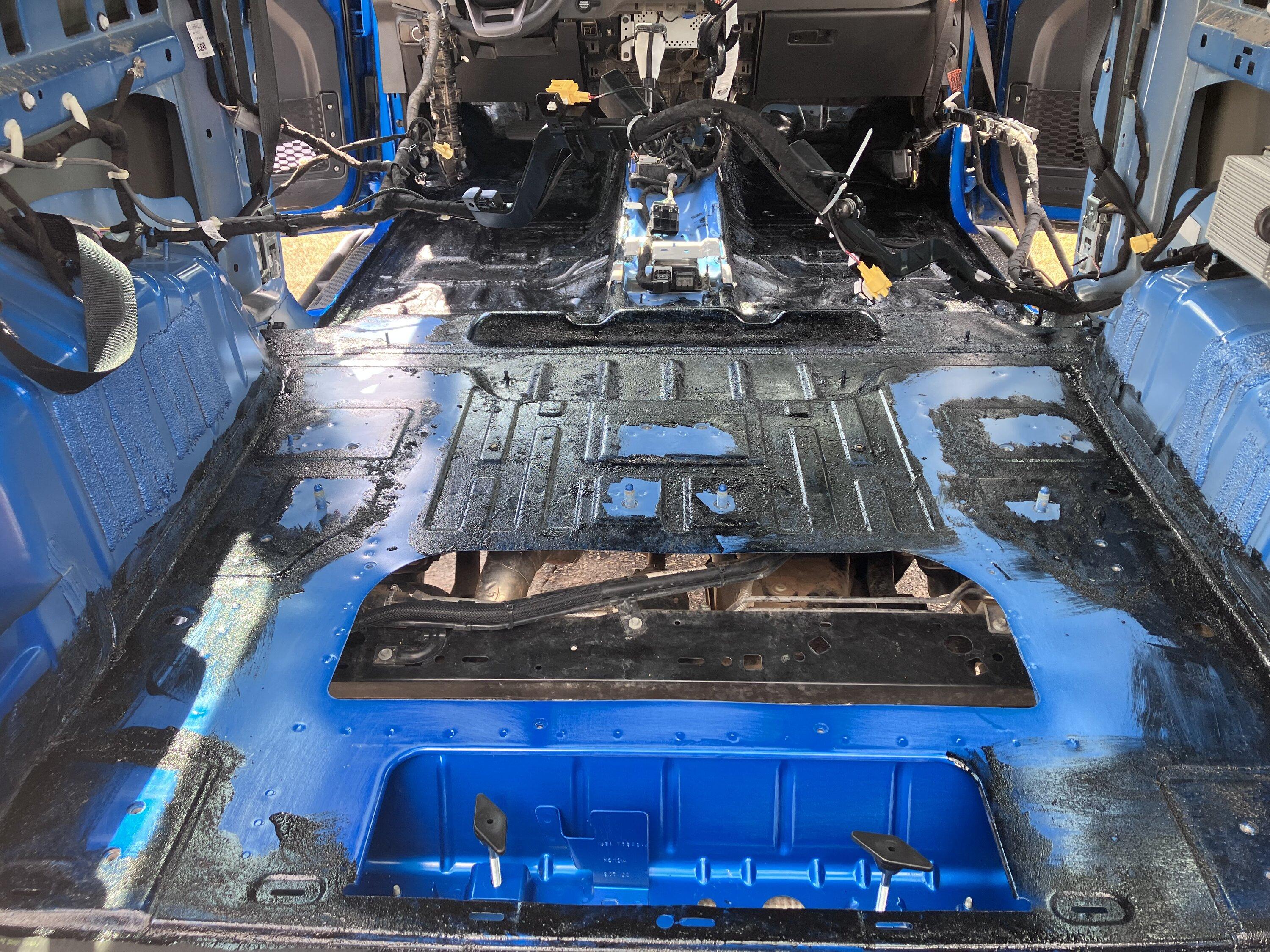 Ford Bronco My DIY Herculiner Washout Floor IMG_3693