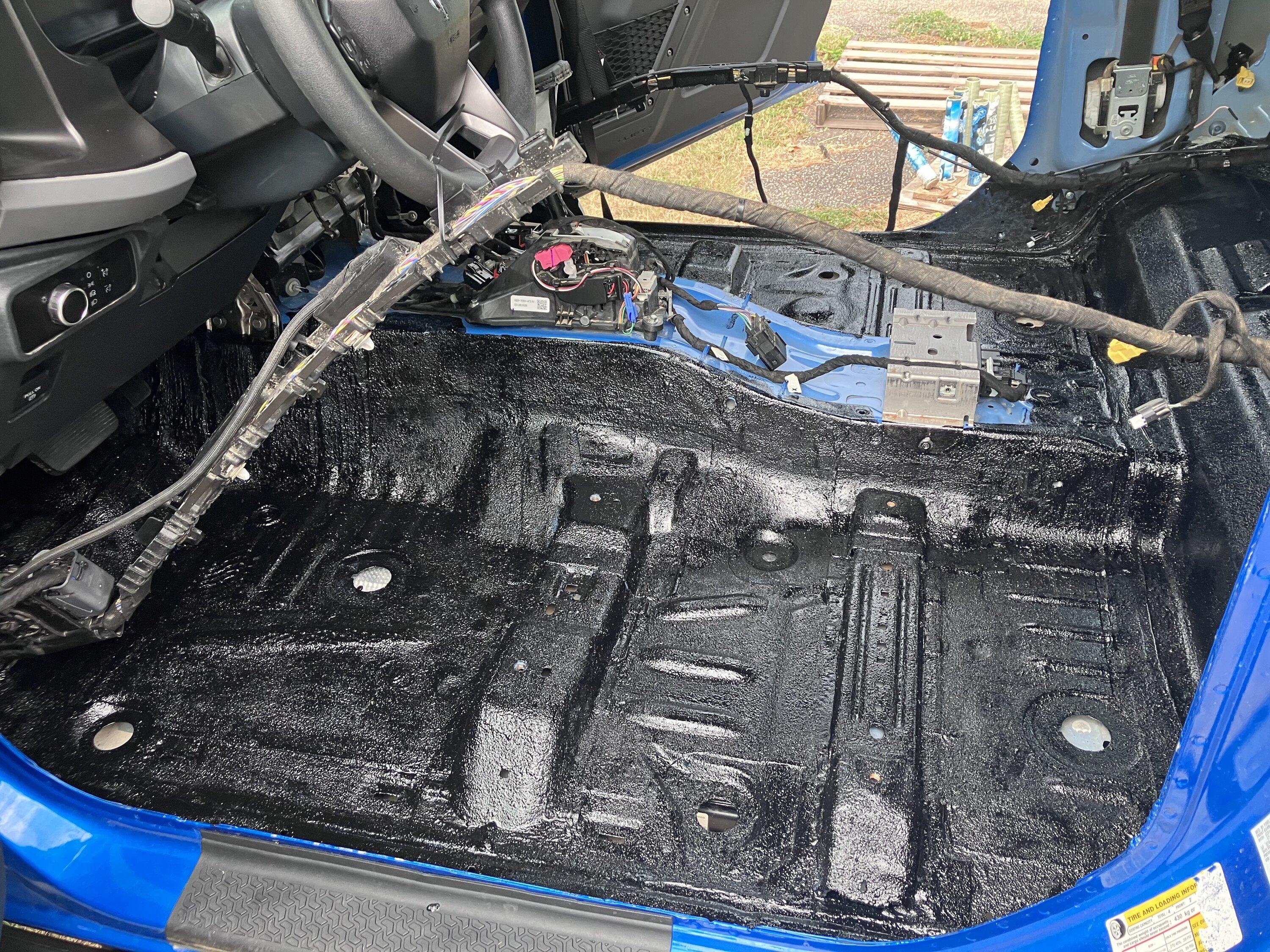 Ford Bronco My DIY Herculiner Washout Floor IMG_3694