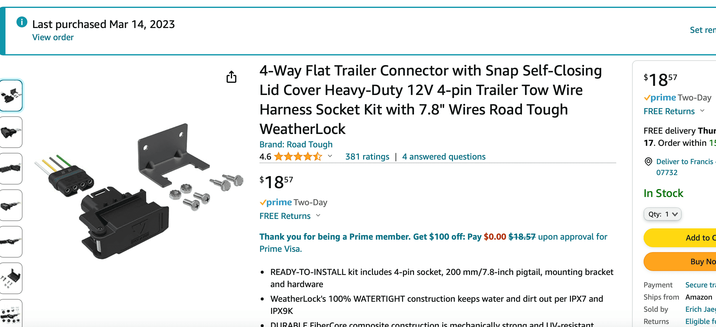 Ford Bronco Aftermarket Towing Package / Kit? Screenshot 2023-08-15 at 8.35.49 AM