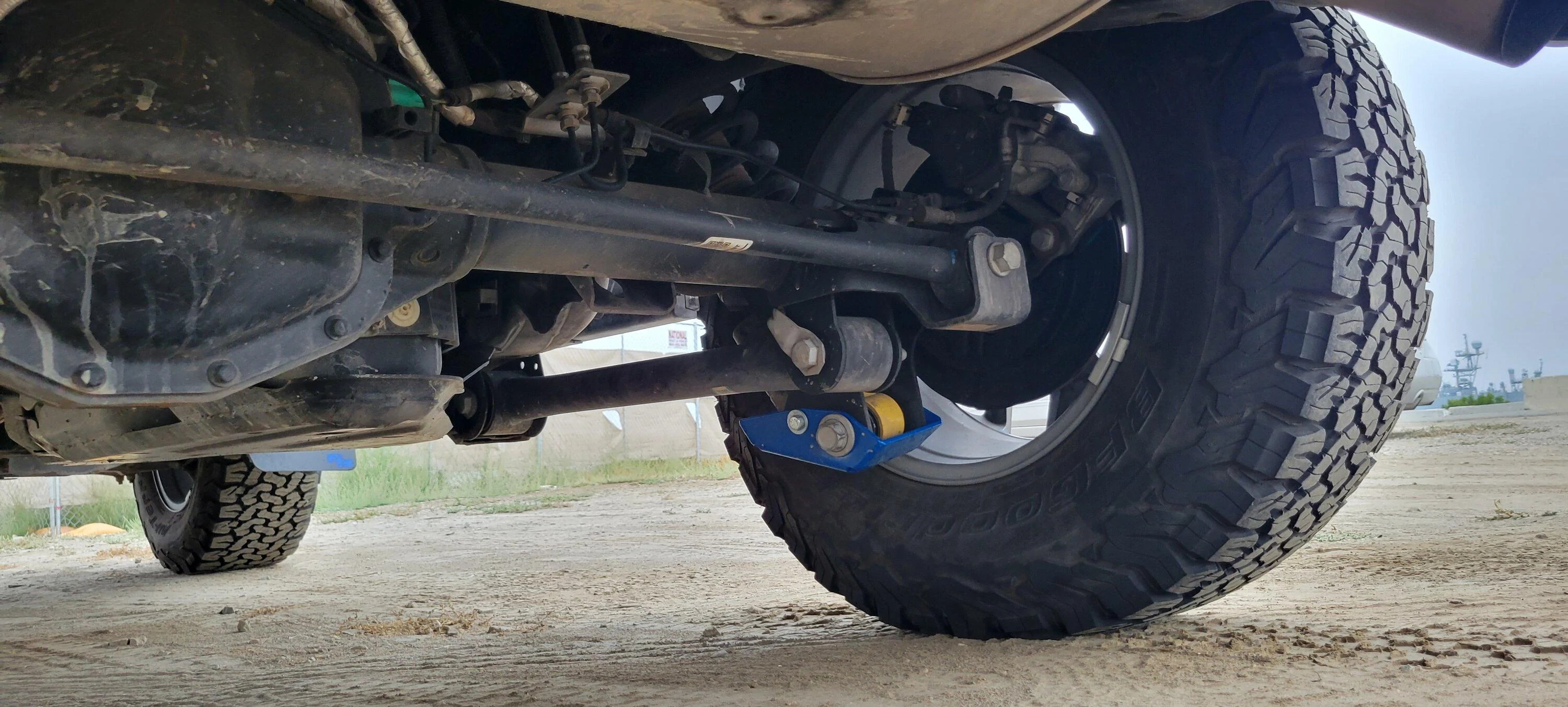 Ford Bronco Question about rear shock damage 20230815_072409
