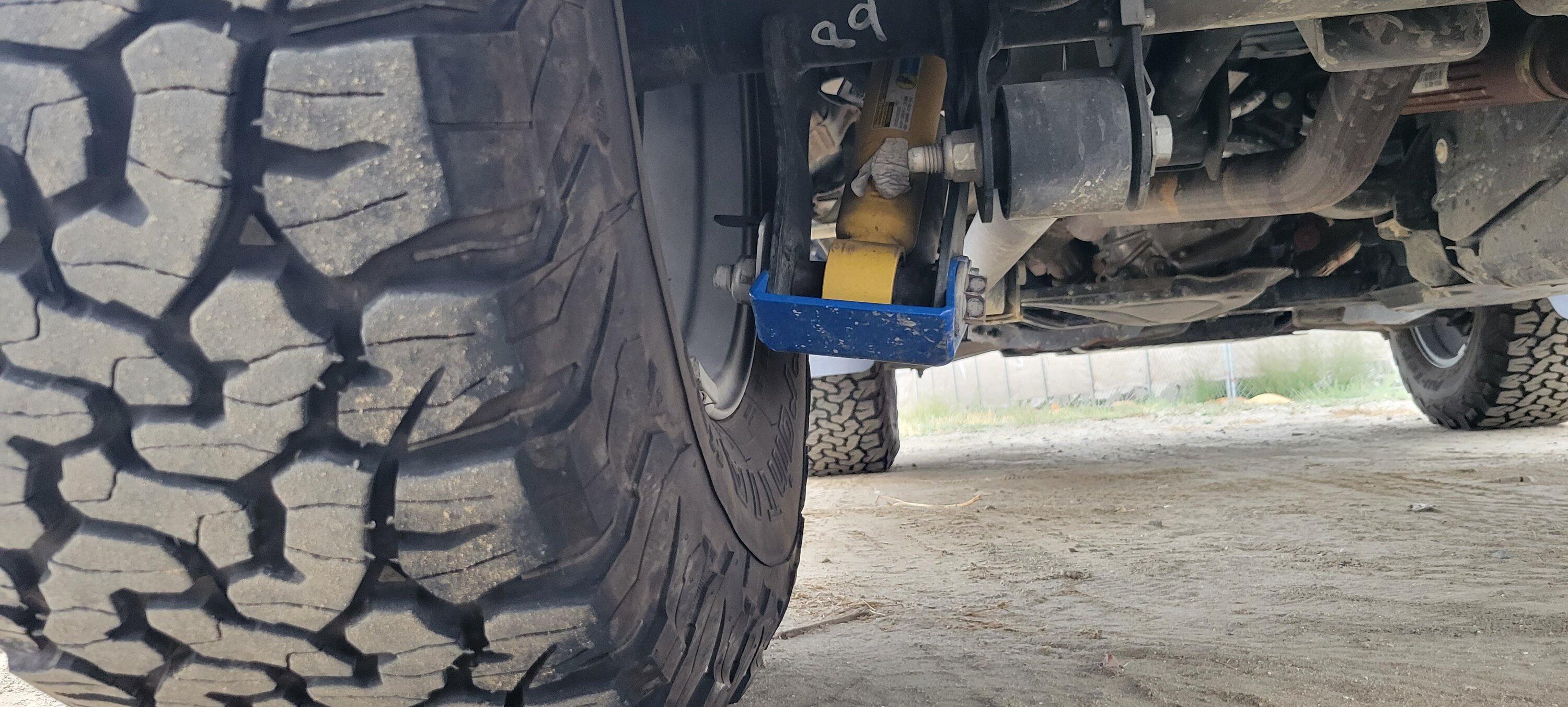 Ford Bronco Question about rear shock damage 20230815_072400