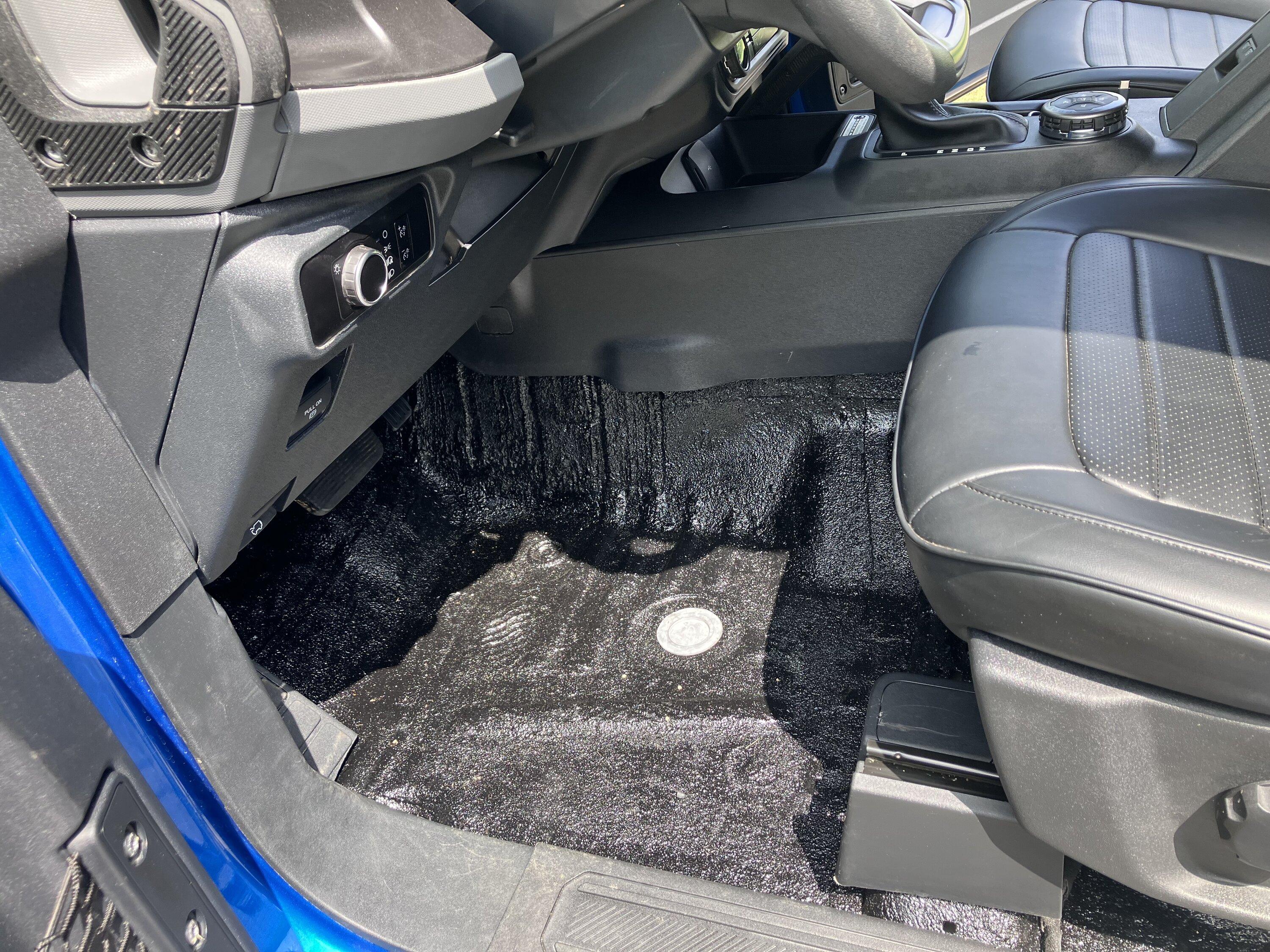 Ford Bronco My DIY Herculiner Washout Floor IMG_3711