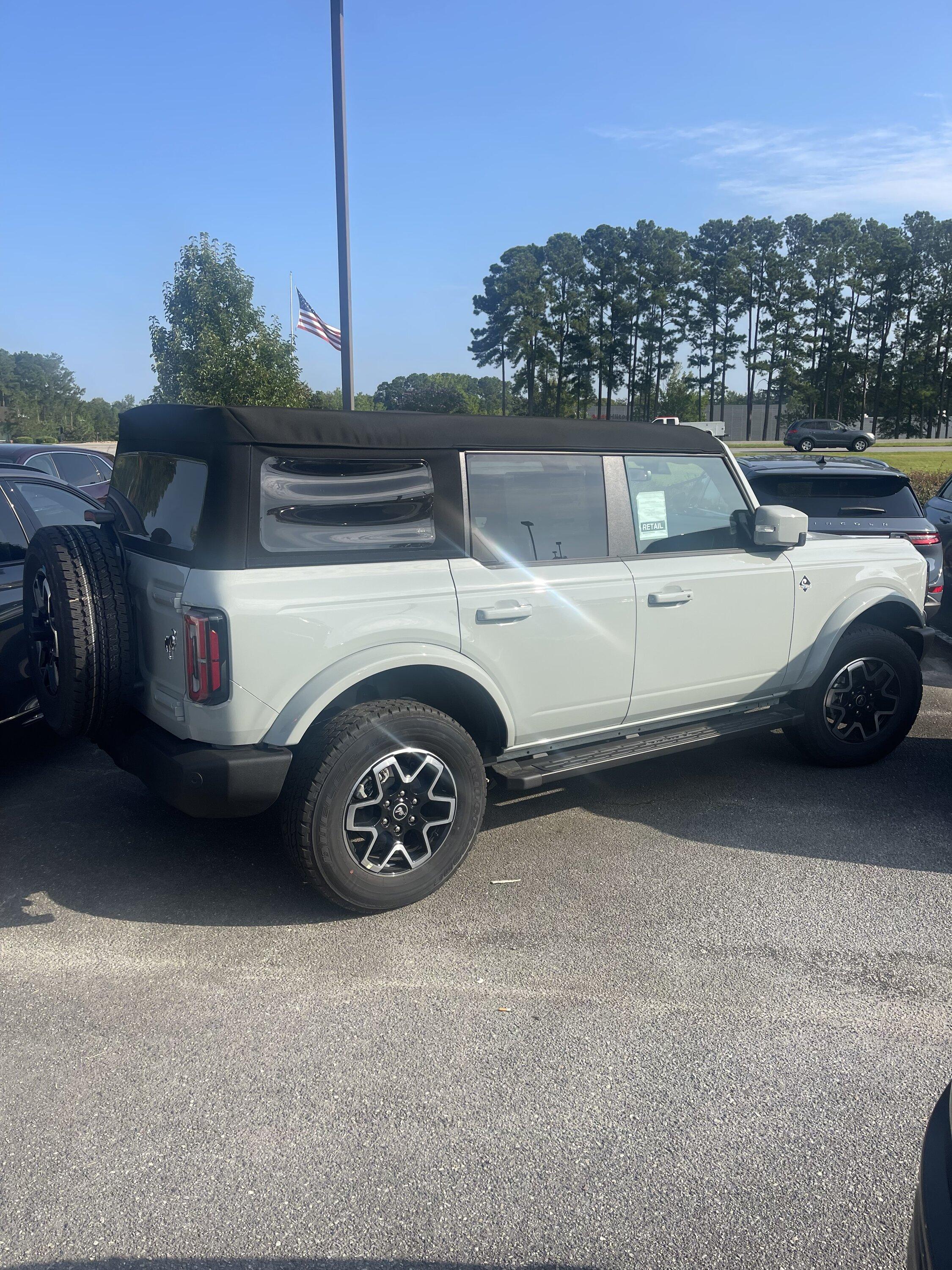 Ford Bronco 6/19/23 Build week IMG_2144