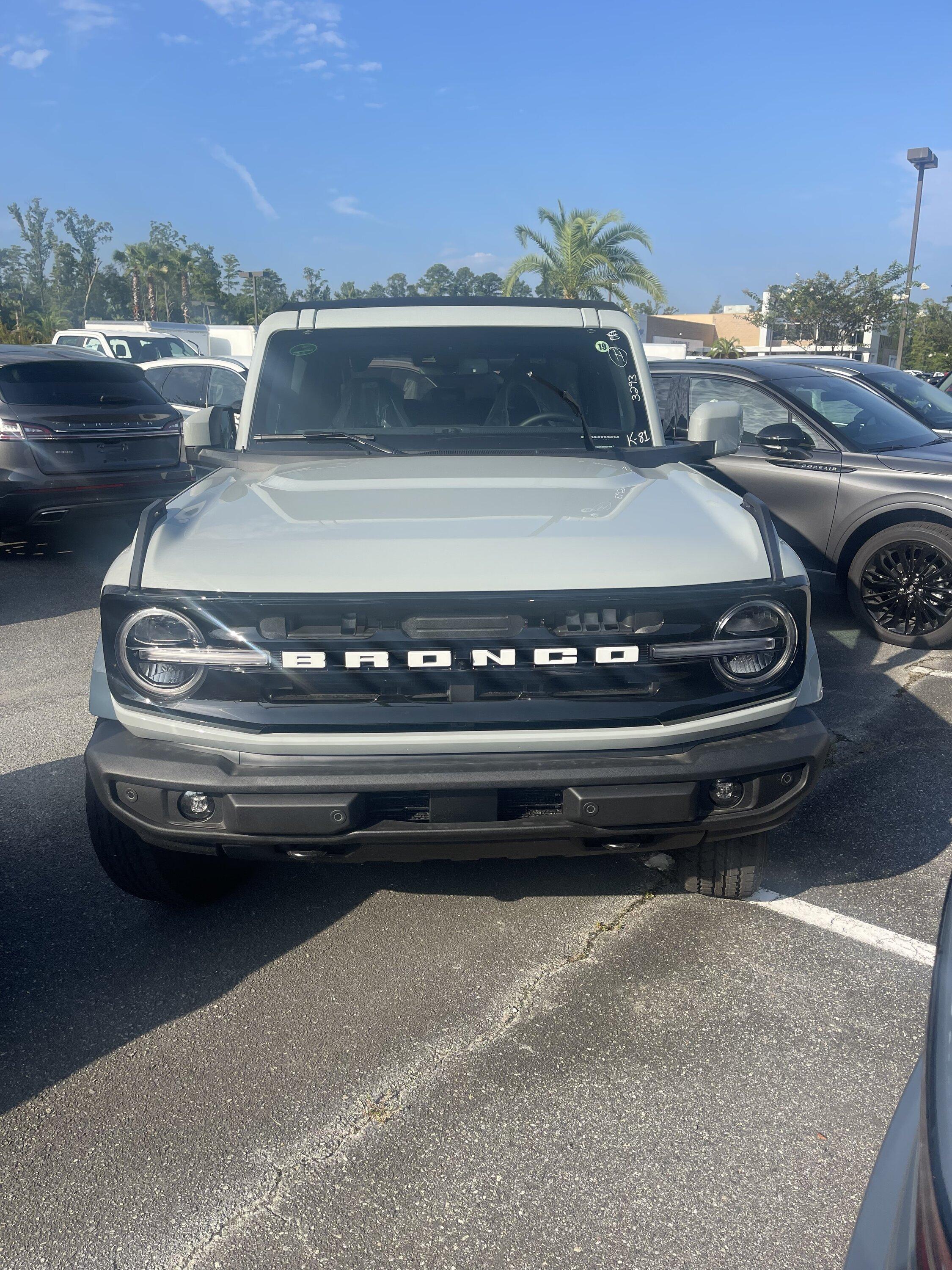 Ford Bronco 6/19/23 Build week IMG_2145