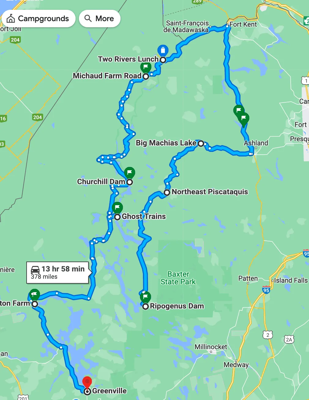 Ford Bronco 5 Day Overland into the North Maine Woods. 1692188624822