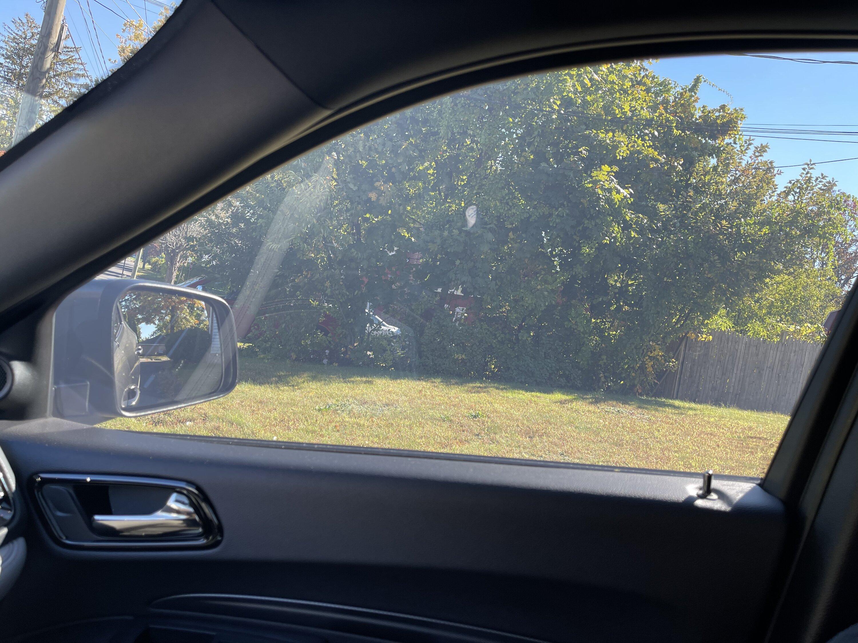 Ford Bronco Ceramic Window Tint Question dodge durango low angle haze 