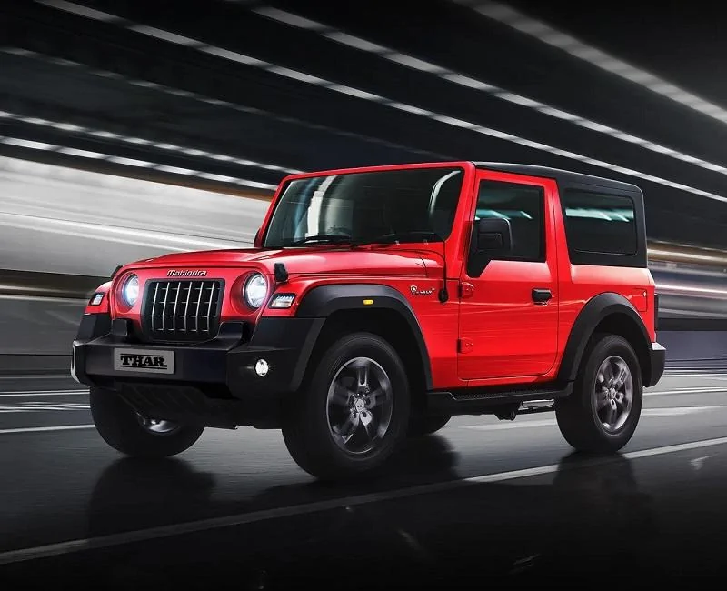 Ford Bronco Mahindra Thar.e Concept mahindra-thar-red-rag