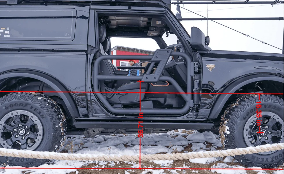 Ford Bronco Seat height? 1603733174236