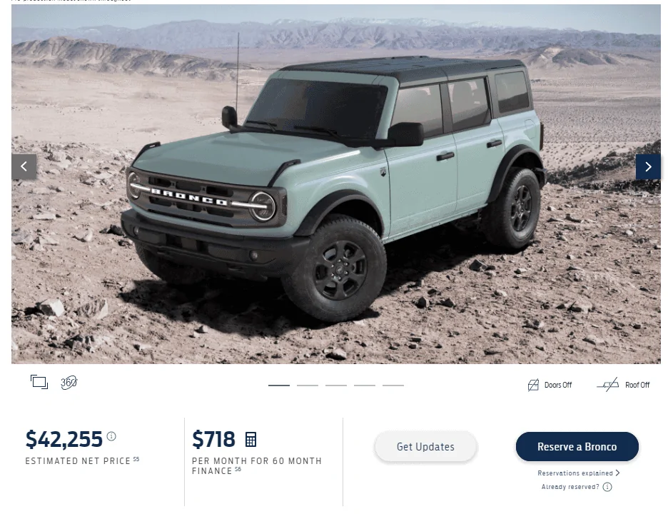 Ford Bronco San Diego east county BigBend