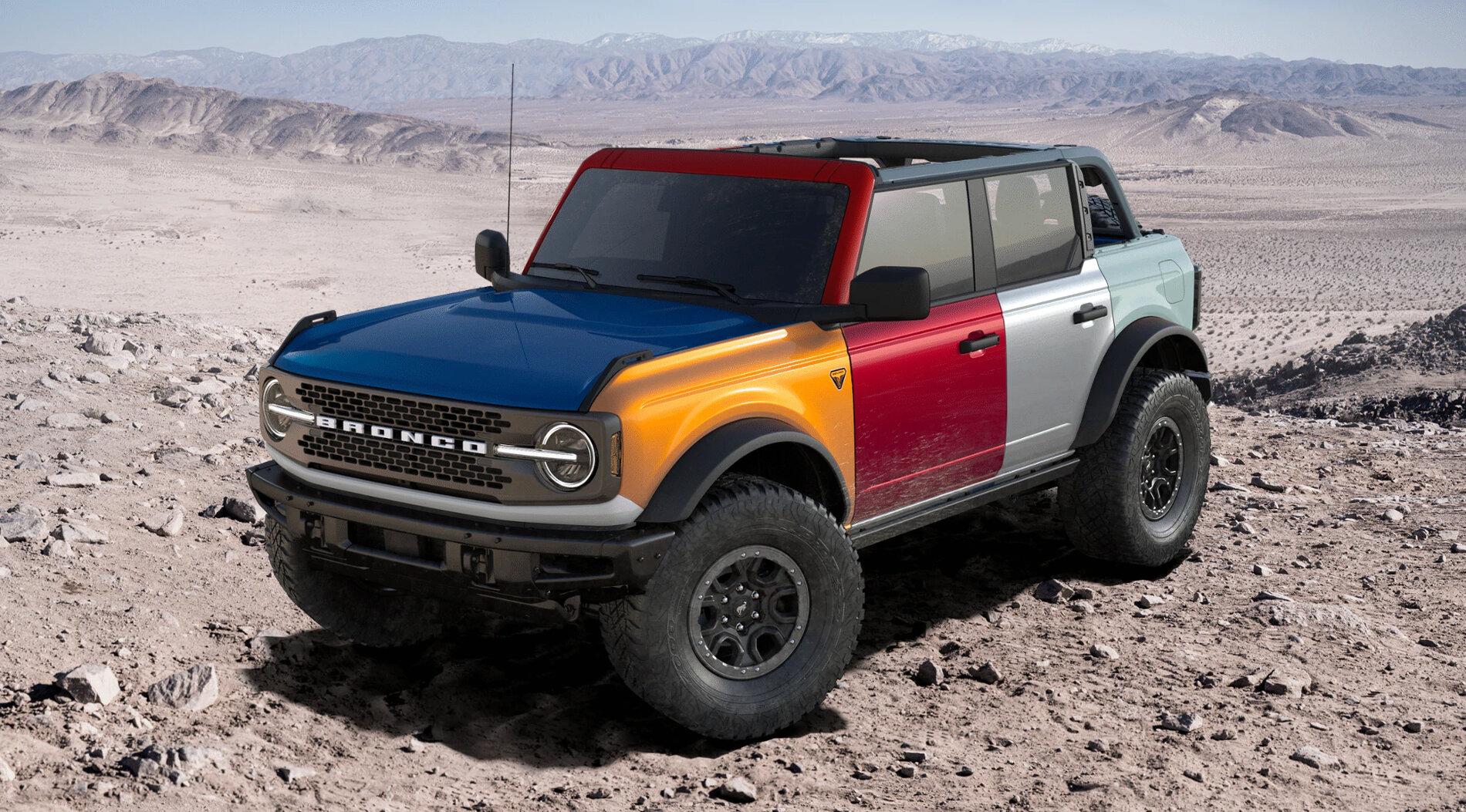 Ford Bronco Harlequin edition??? harelequin