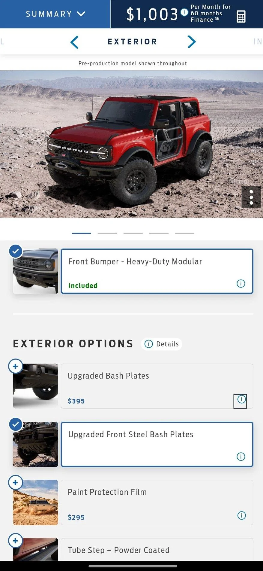 Ford Bronco Difference between the two "upgraded" bash plates options? Screenshot_20201027-113736~2