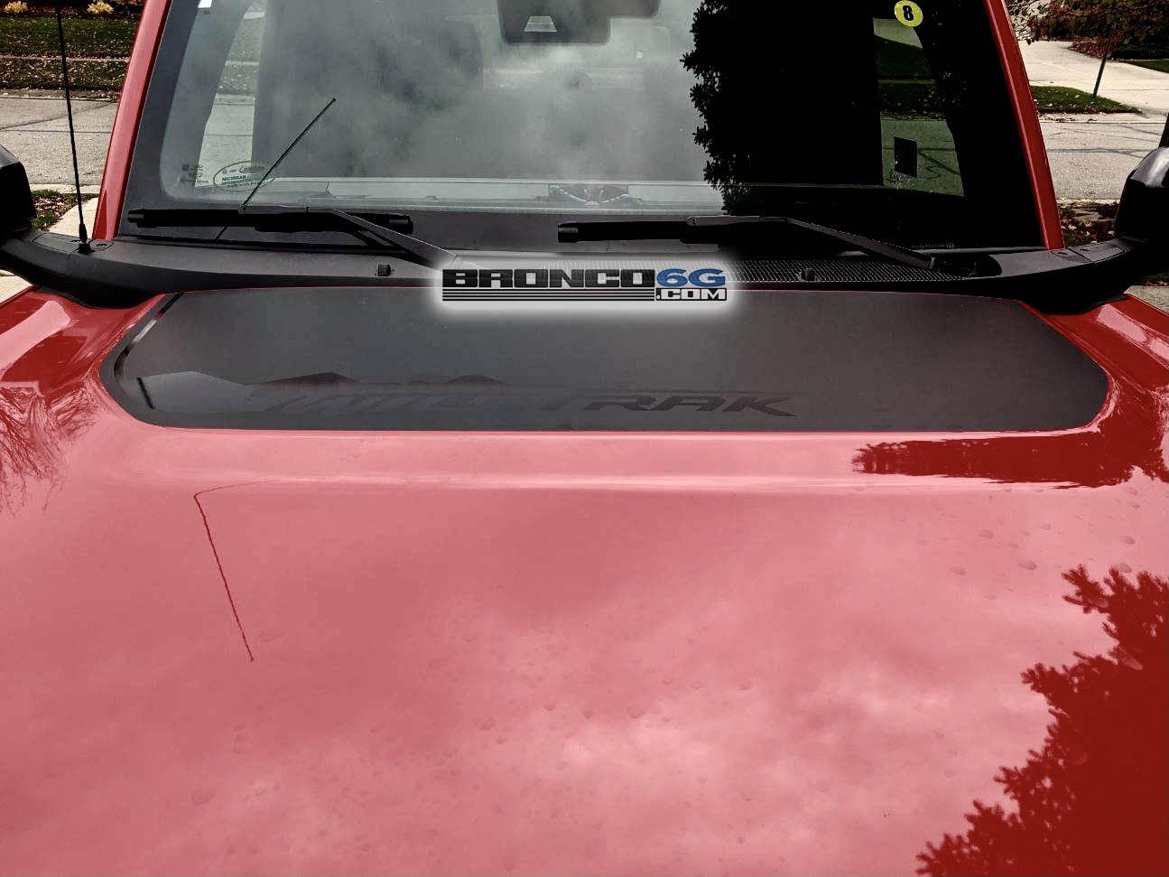 Ford Bronco Wildtrak Door & Hood Decals on Iconic Silver Bronco CGI bronco-wildtrak-hood-decal-1-