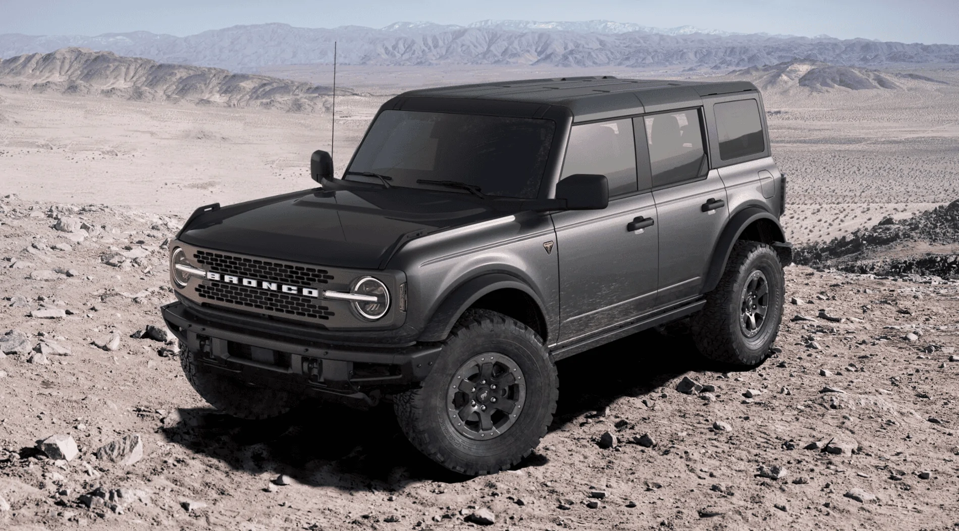 Ford Bronco Carbonized Gray 2-Door Badlands 1603840377710
