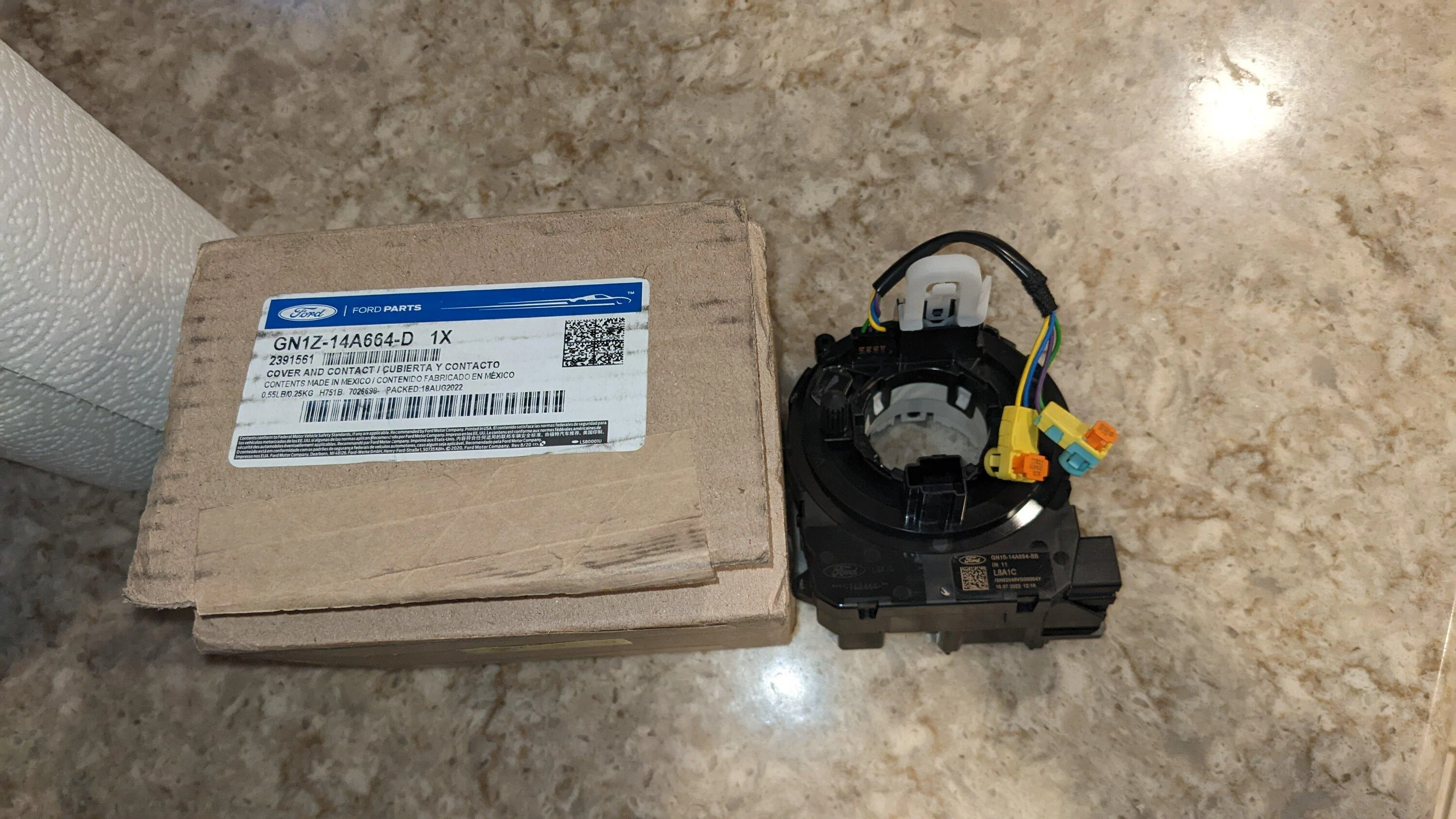 Ford Bronco Steering control module failure PXL_20221118_004438802