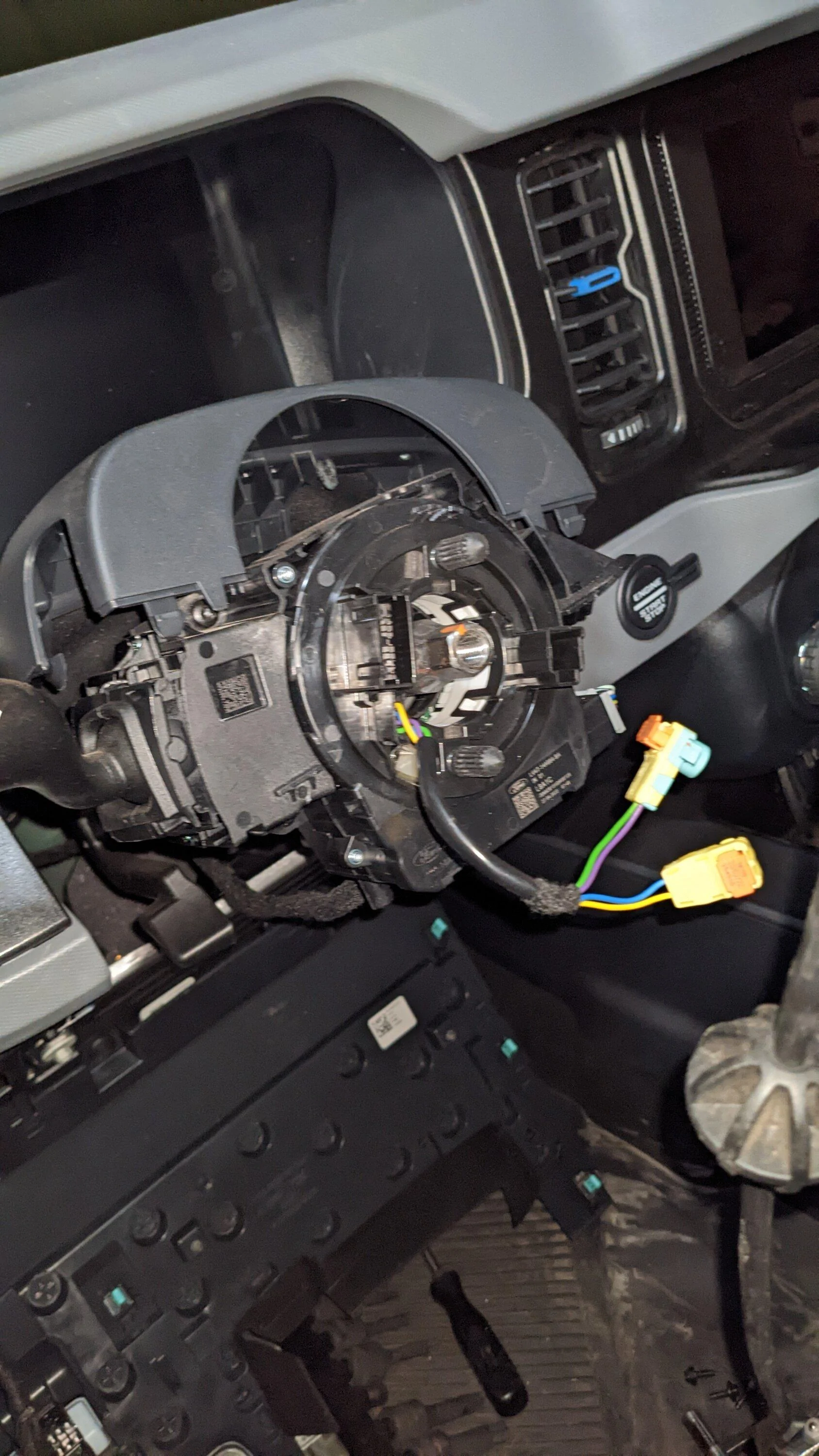 Ford Bronco Steering control module failure PXL_20221118_030447616