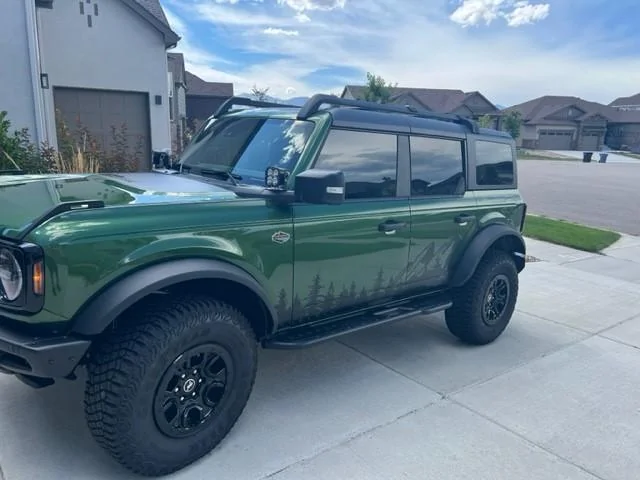 Ford Bronco Help me decide... Eruption Green vs Velocity Blue Bronco