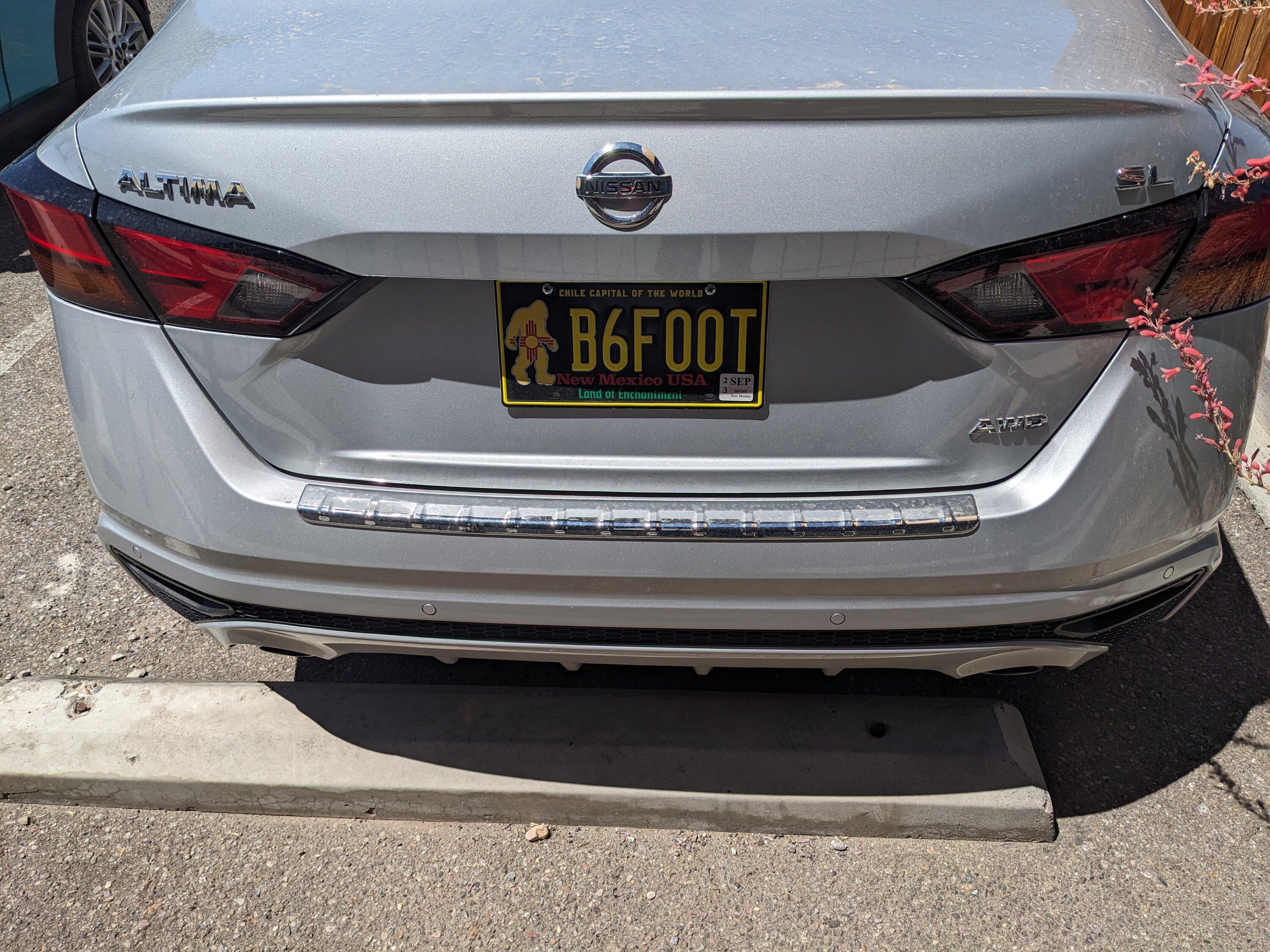 Ford Bronco Custom vanity license plate for Bronco? PXL_20230819_183648835