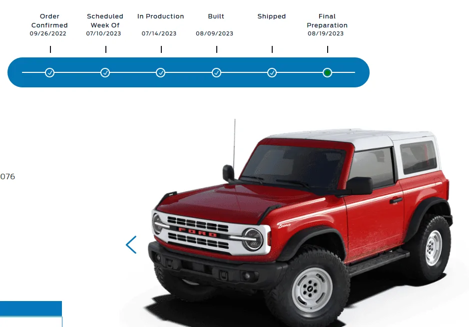 Ford Bronco HERITAGE EDITION Bronco Club 1692487138160