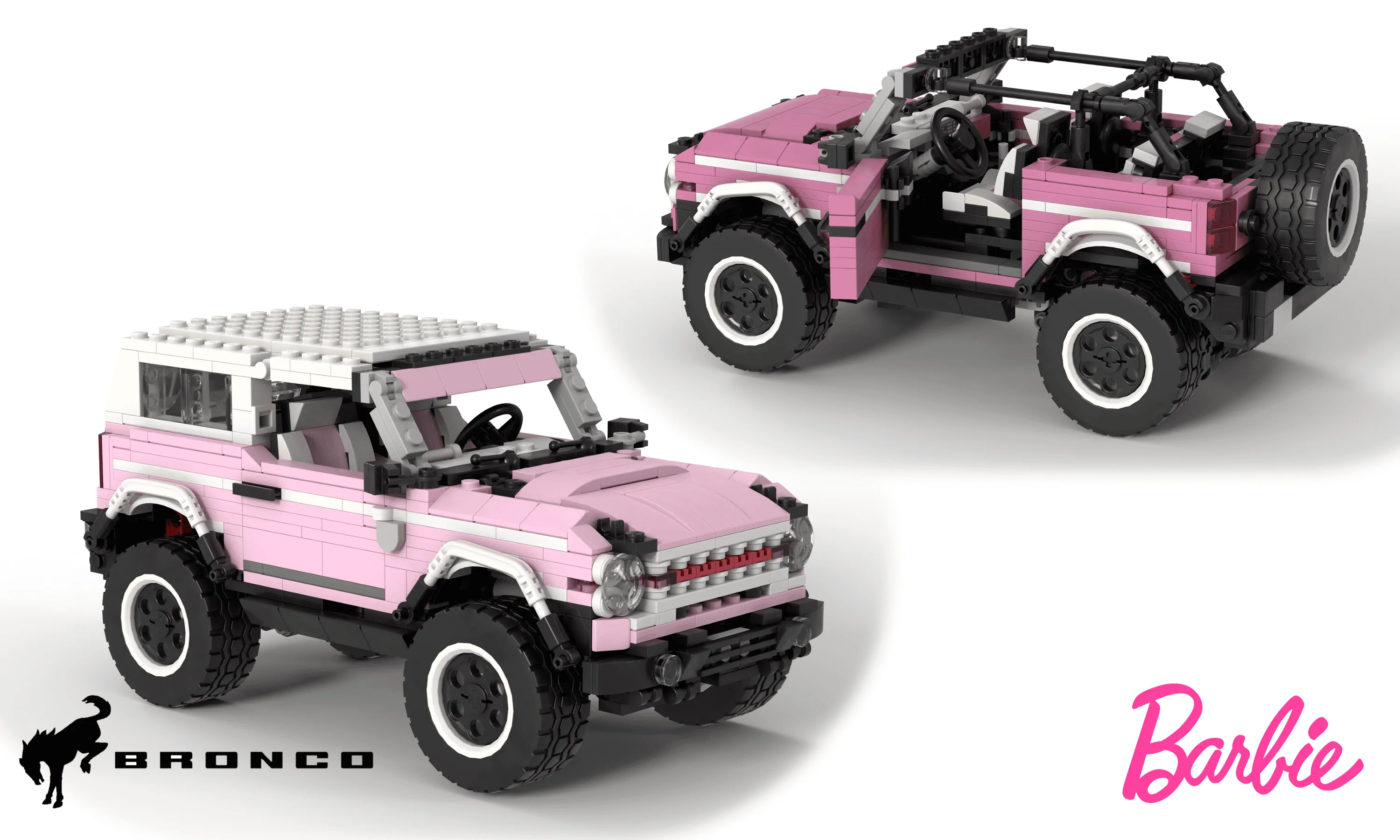 Ford Bronco Build My (LEGO) Brick Bronco Slide1