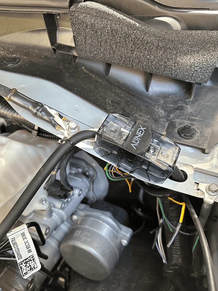 Ford Bronco Running JBL Amp through Aux switch fus