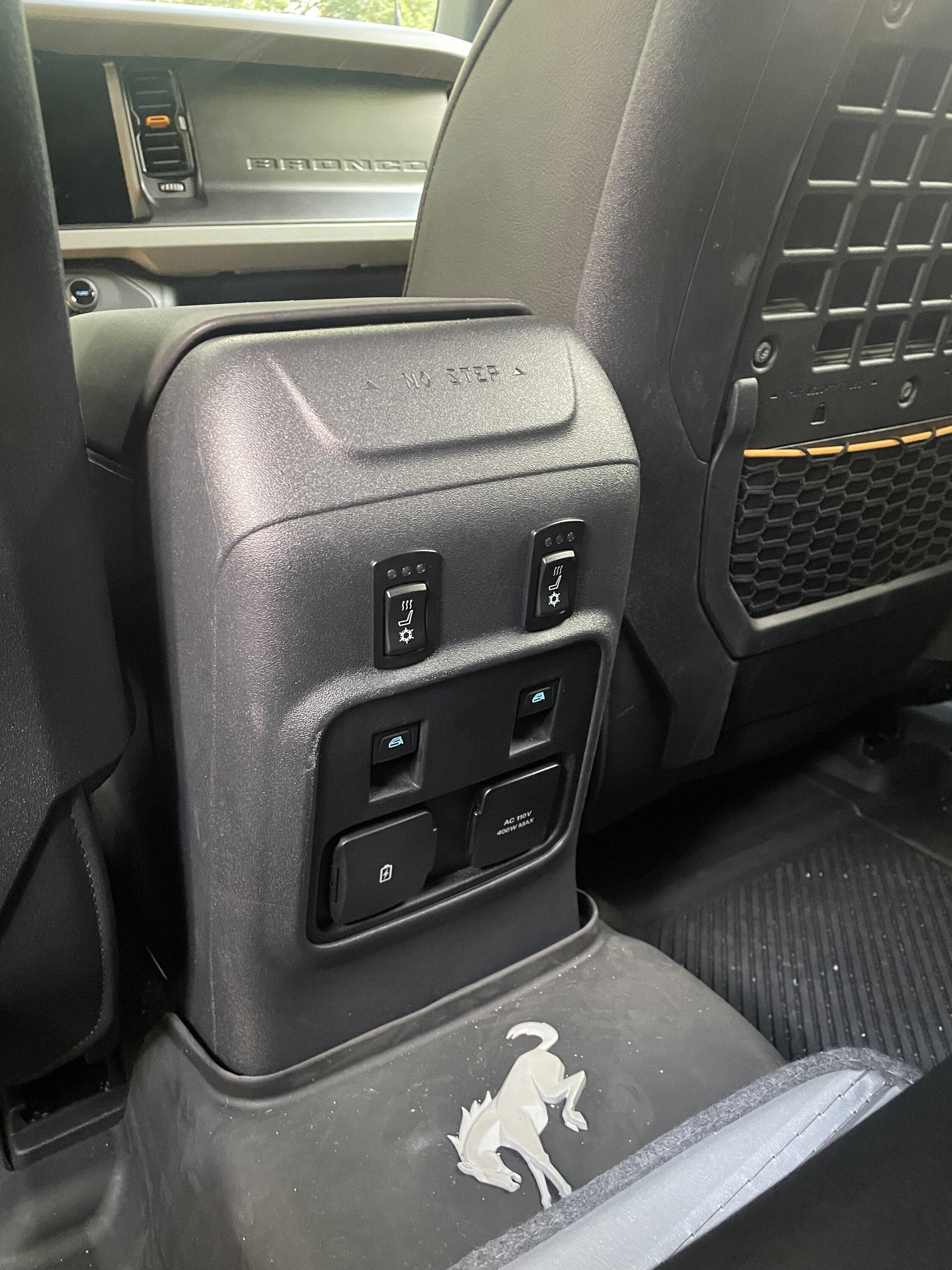 Ford Bronco New Katzkin Leather Interior Installed IMG_3049
