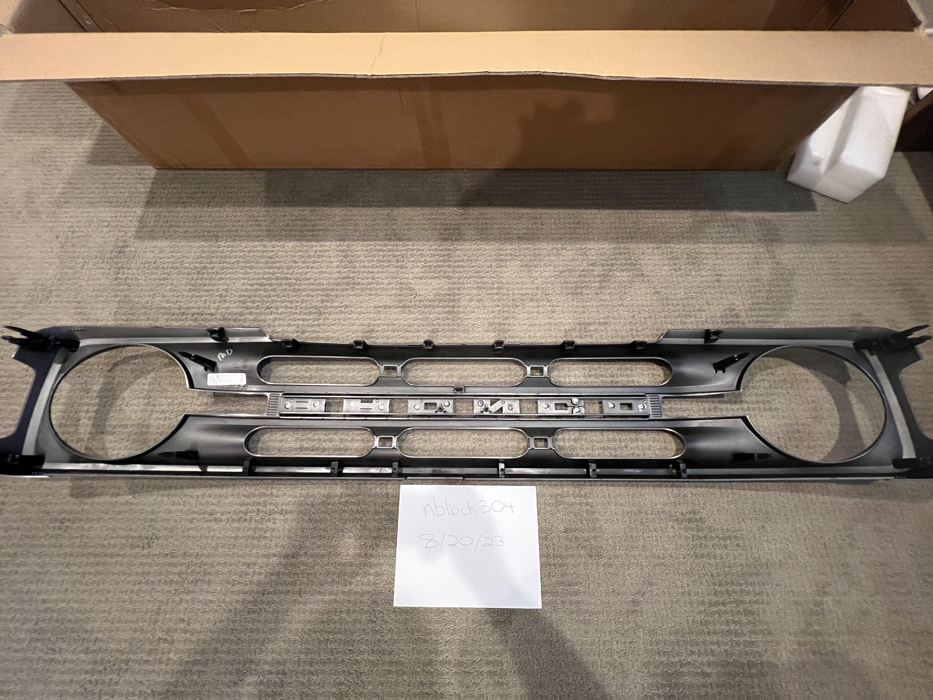 Ford Bronco OEM Big Bend Grille IMG_6473