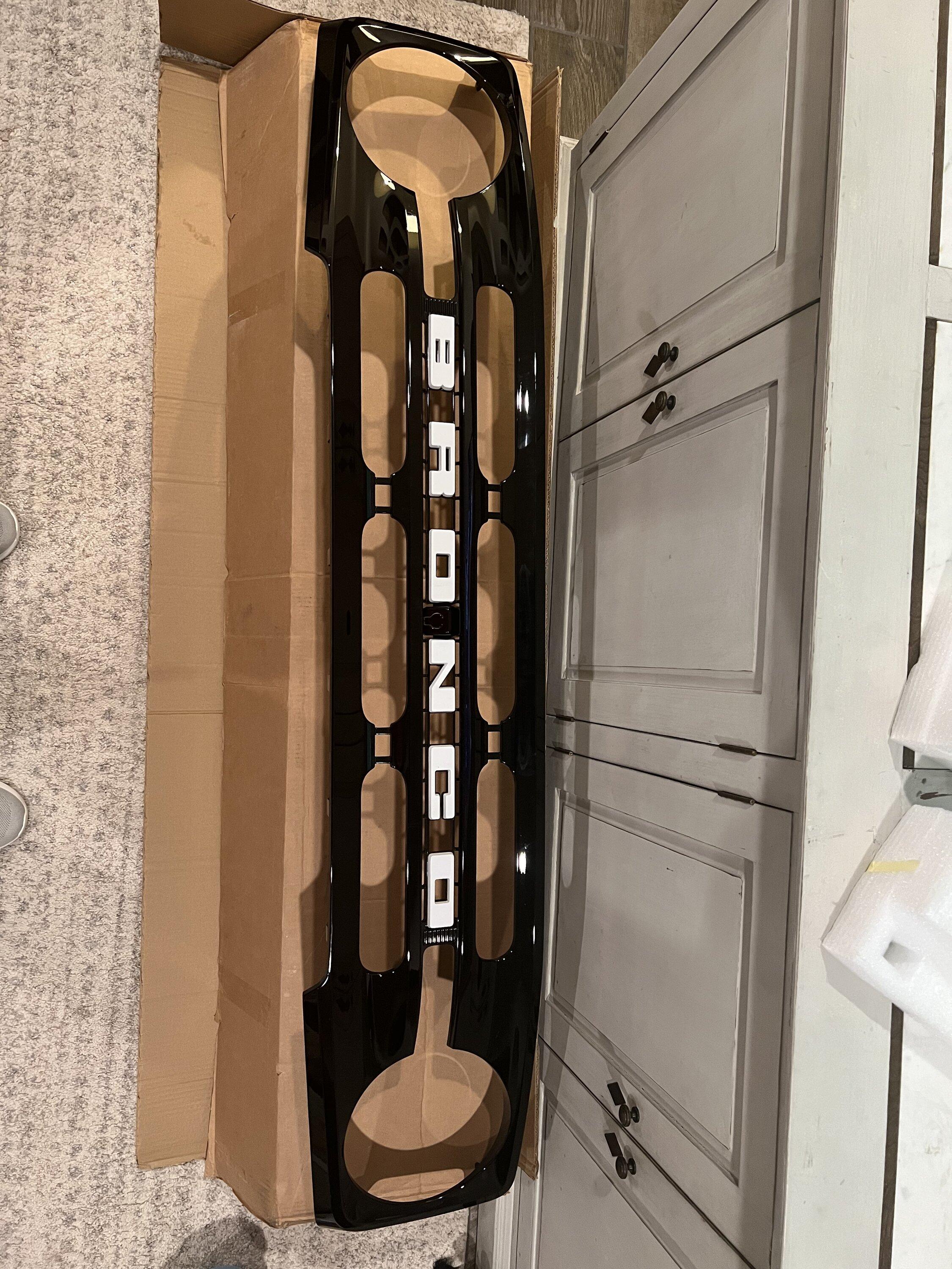 Ford Bronco OBX Grille -$250 OBO IMG_1840