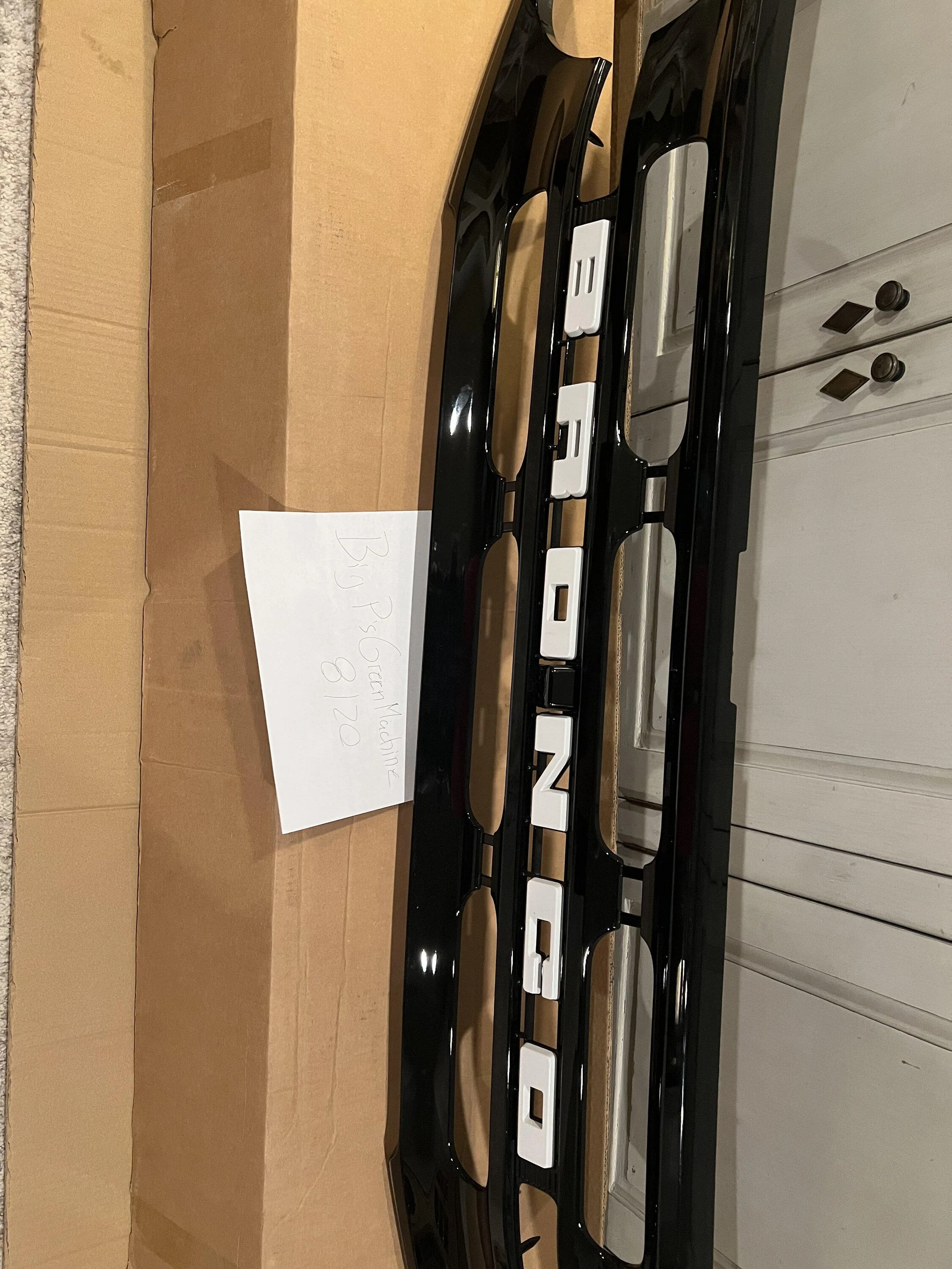 Ford Bronco OBX Grille -$250 OBO IMG_1844