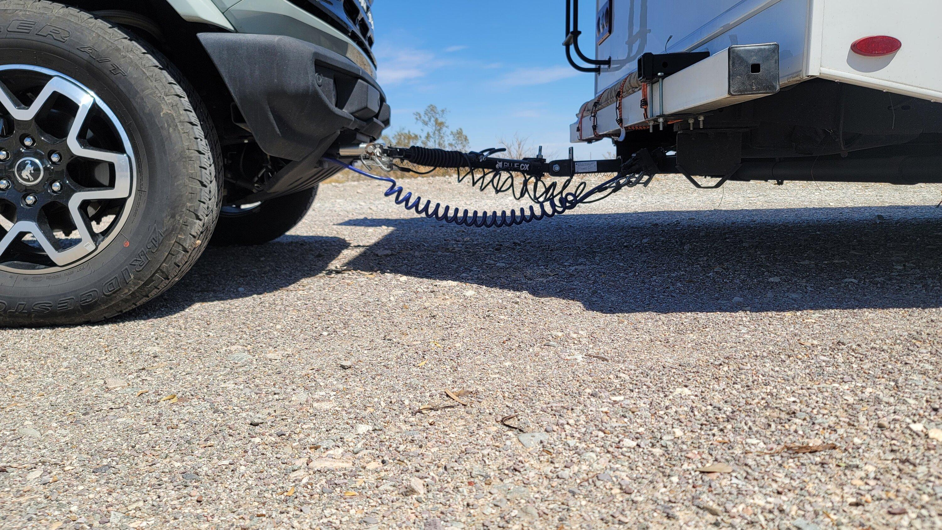 Ford Bronco Full Guide: Modifying Bronco 2DR Outer Banks for Flat Towing - Blue Ox adapter plates, braking system, etc 20230815_110501