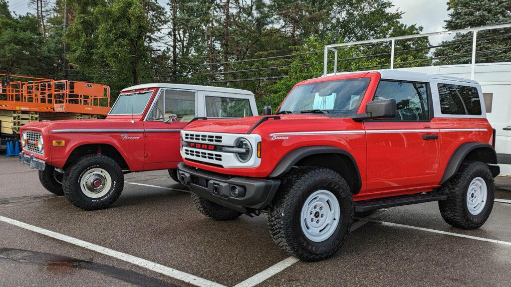 Ford Bronco HERITAGE EDITION Bronco Club Ford-Bronco-MG-Carscoops-Woodward-1024x576